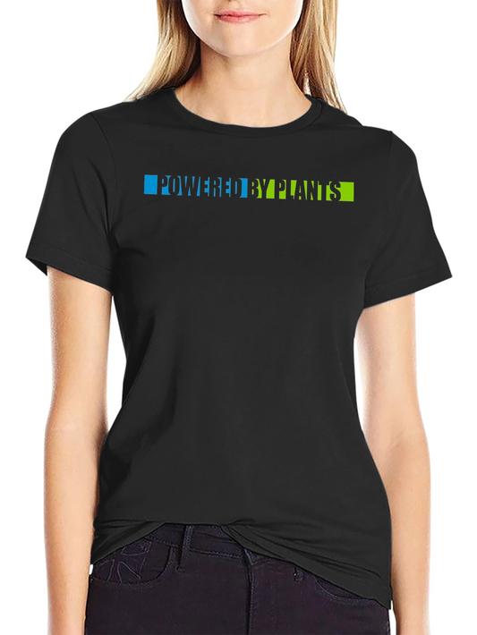 Powered By Plants T-Shirt - Vegan Friendly Tee