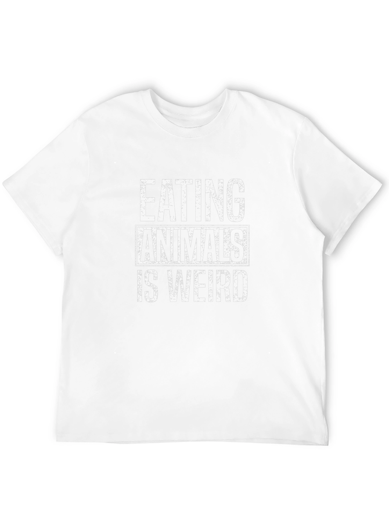 Eating Animals Is Weird Graphic Tee