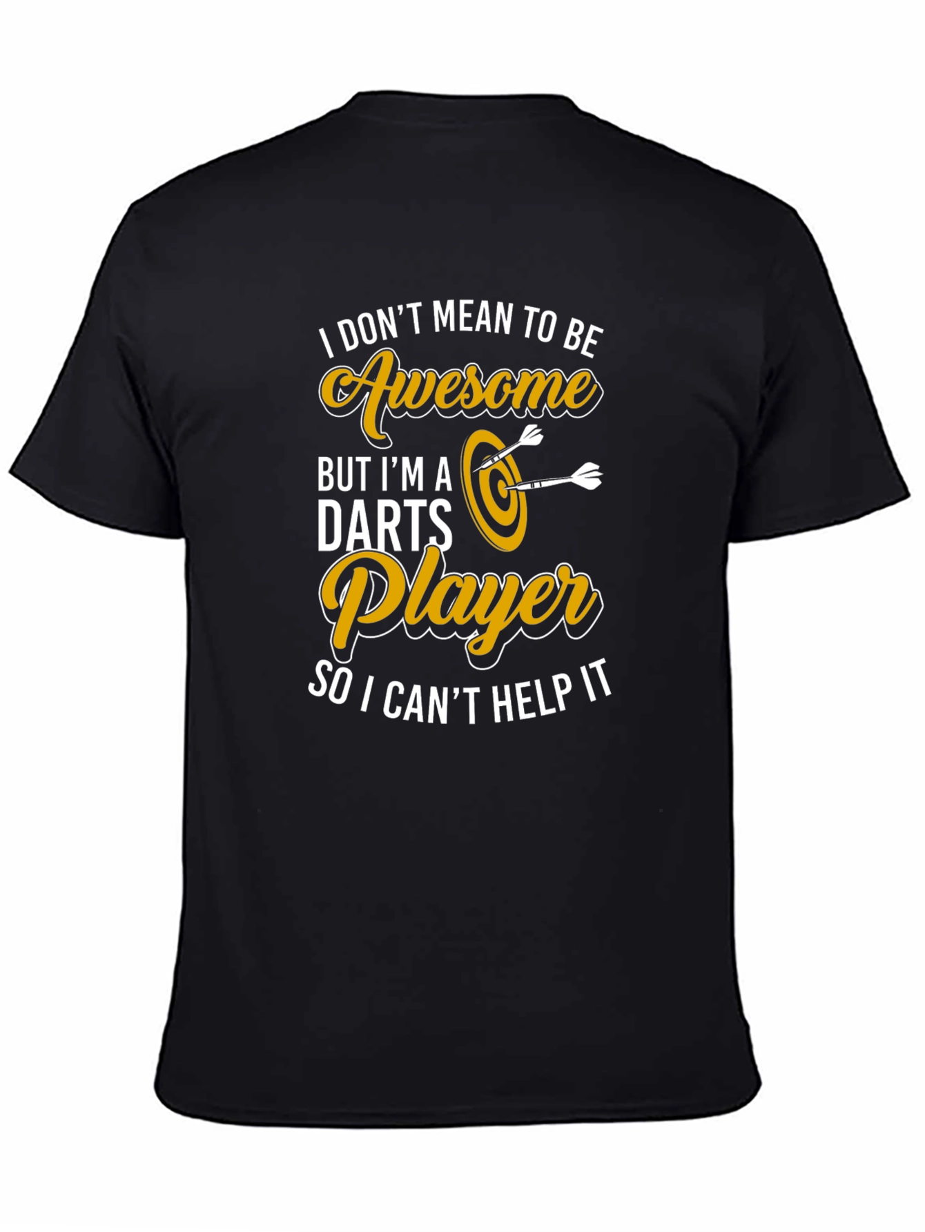 Awesome Darts Player T-Shirt - Funny Graphic Tee