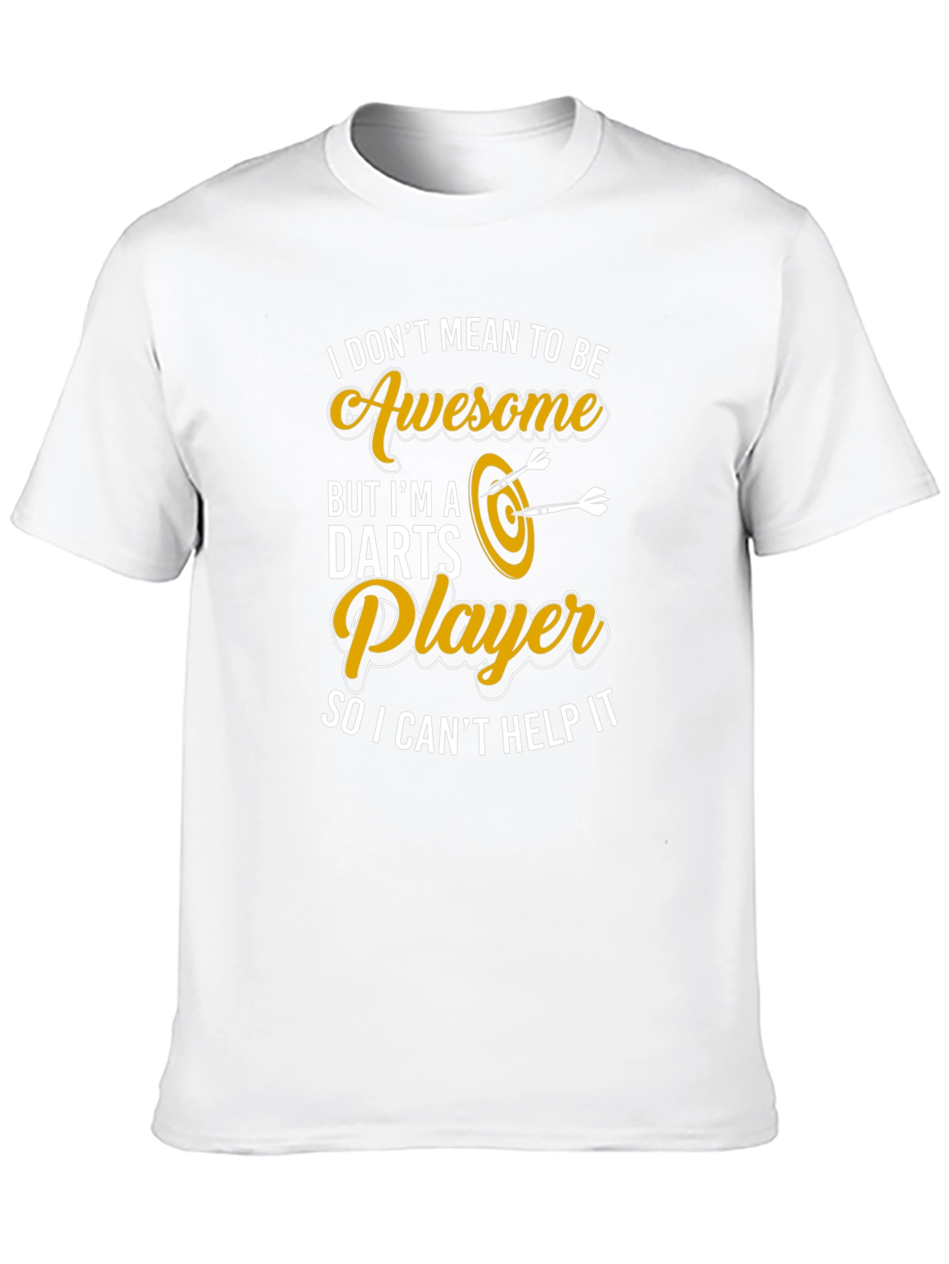 Awesome Darts Player T-Shirt - Funny Graphic Tee