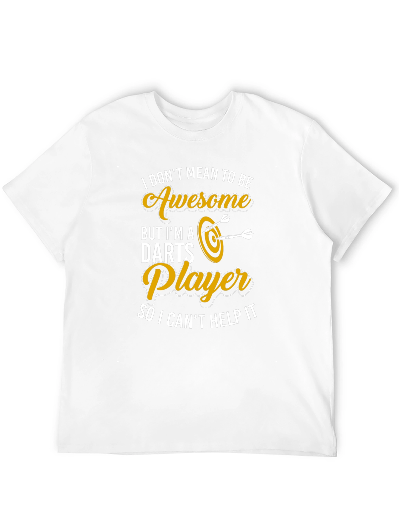 Awesome Darts Player T-Shirt - Funny Graphic Tee
