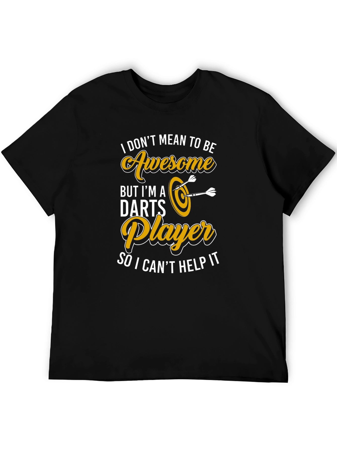 Awesome Darts Player T-Shirt - Funny Graphic Tee