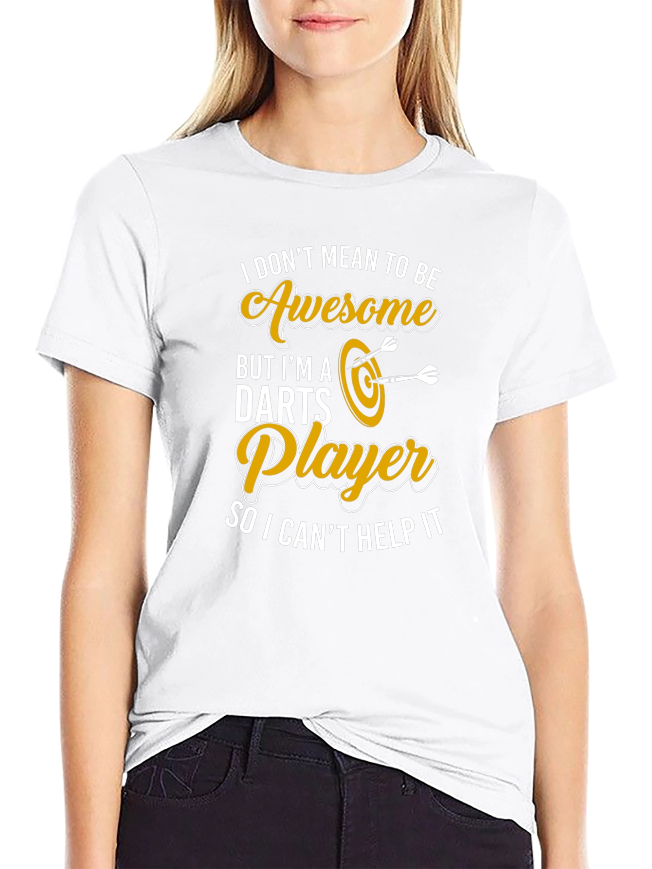 Awesome Darts Player T-Shirt - Funny Graphic Tee