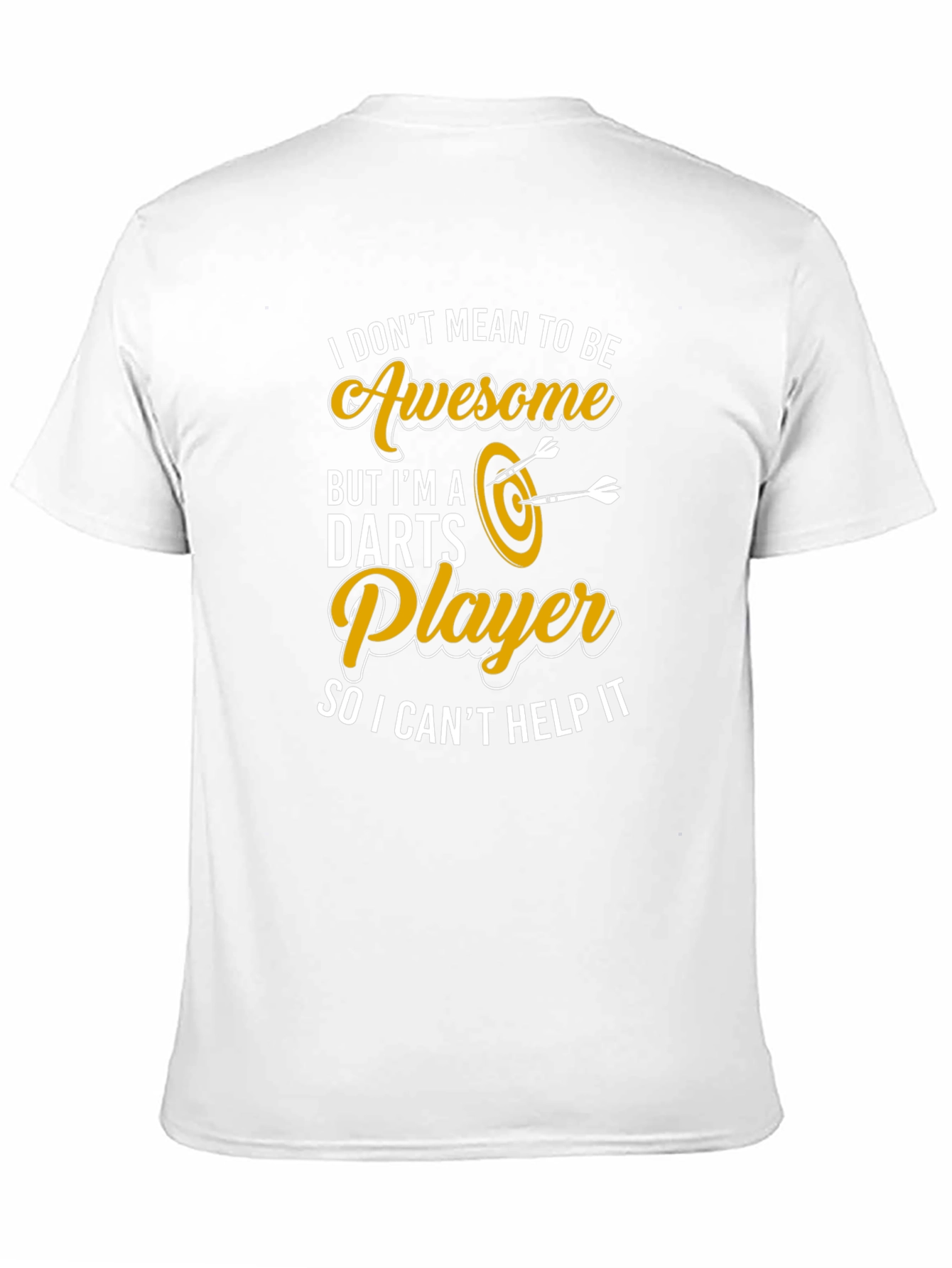 Awesome Darts Player T-Shirt - Funny Graphic Tee