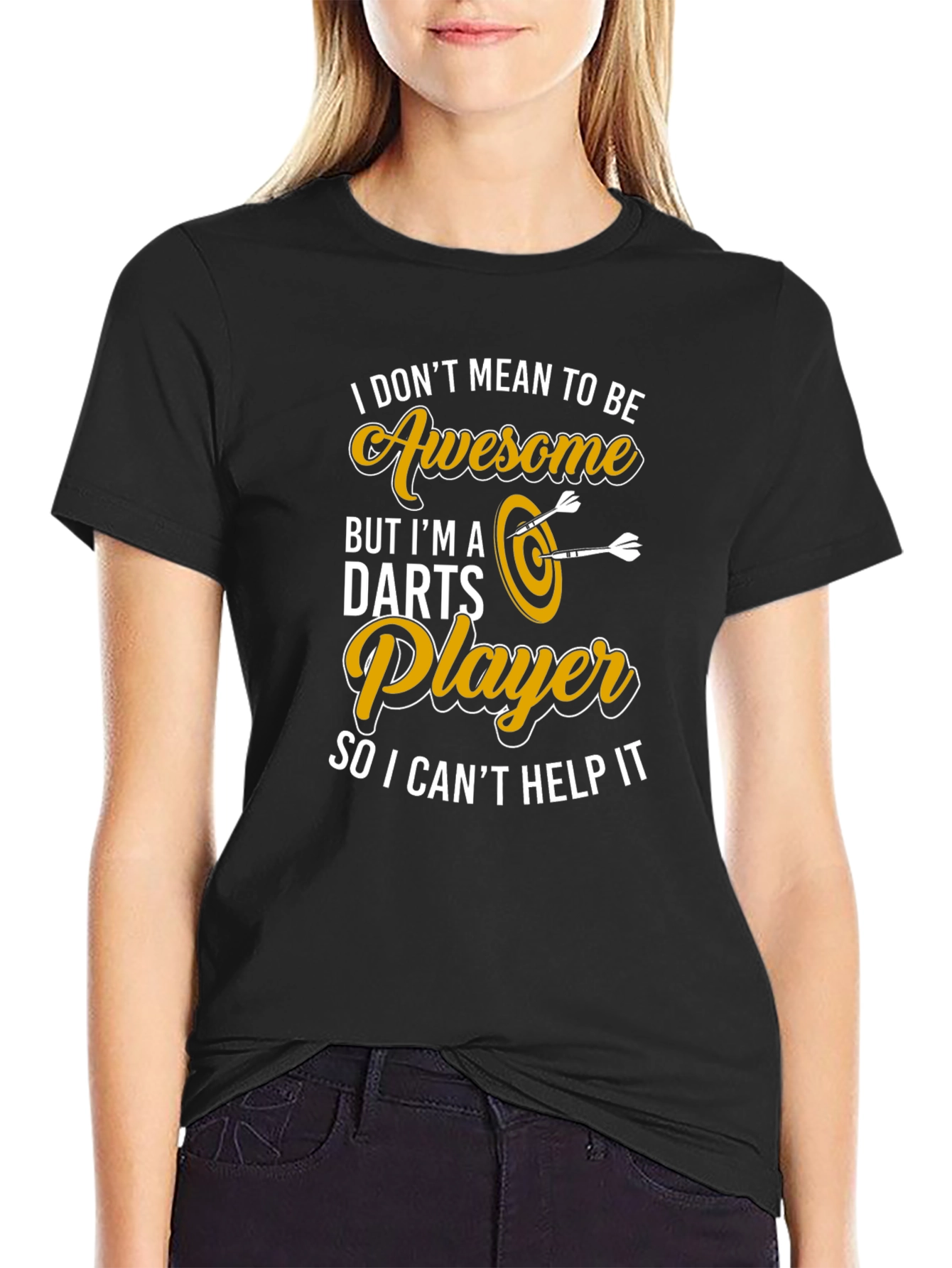 Awesome Darts Player T-Shirt - Funny Graphic Tee