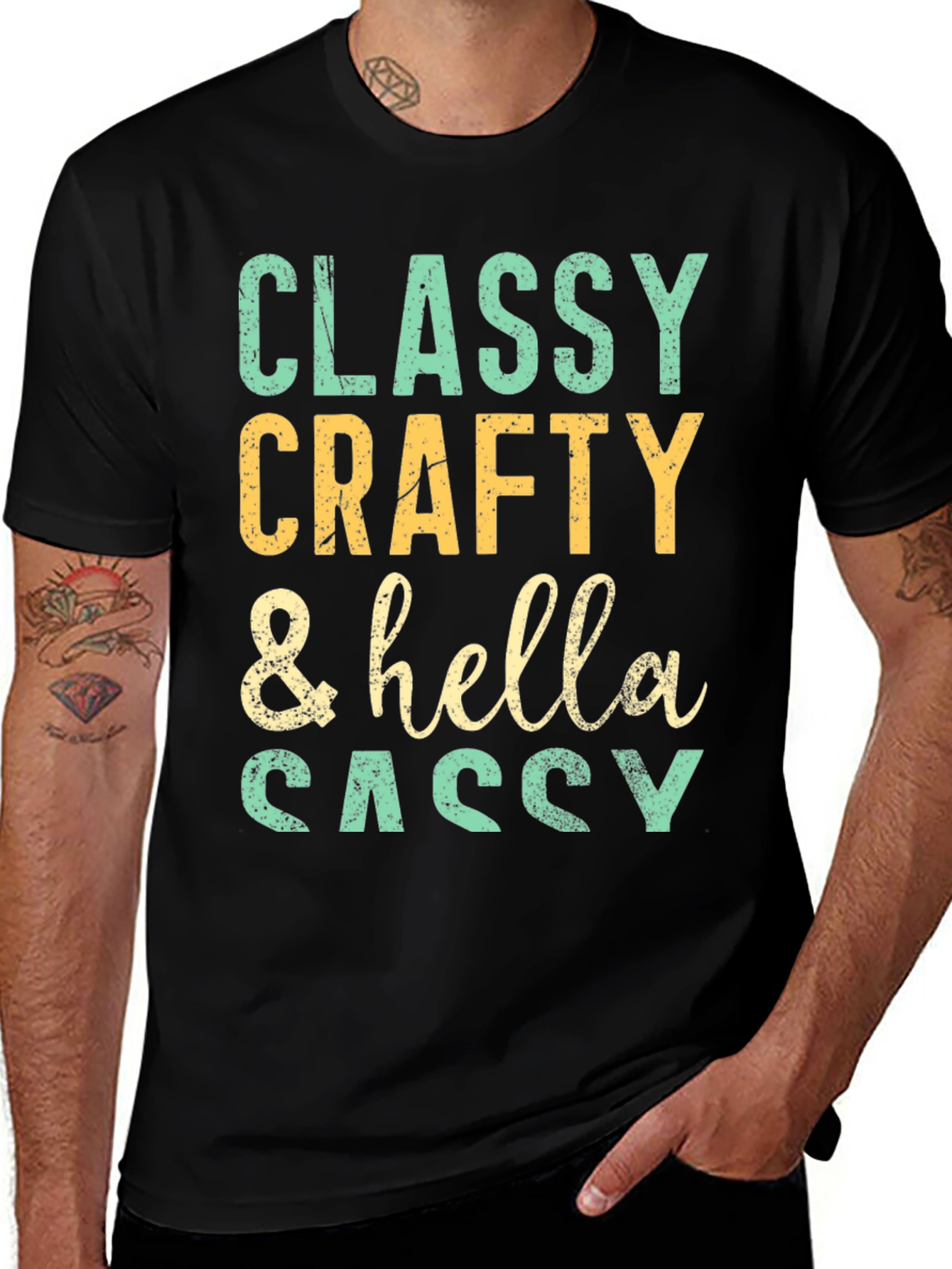 Classy Crafty & Hella Sassy Graphic Tee