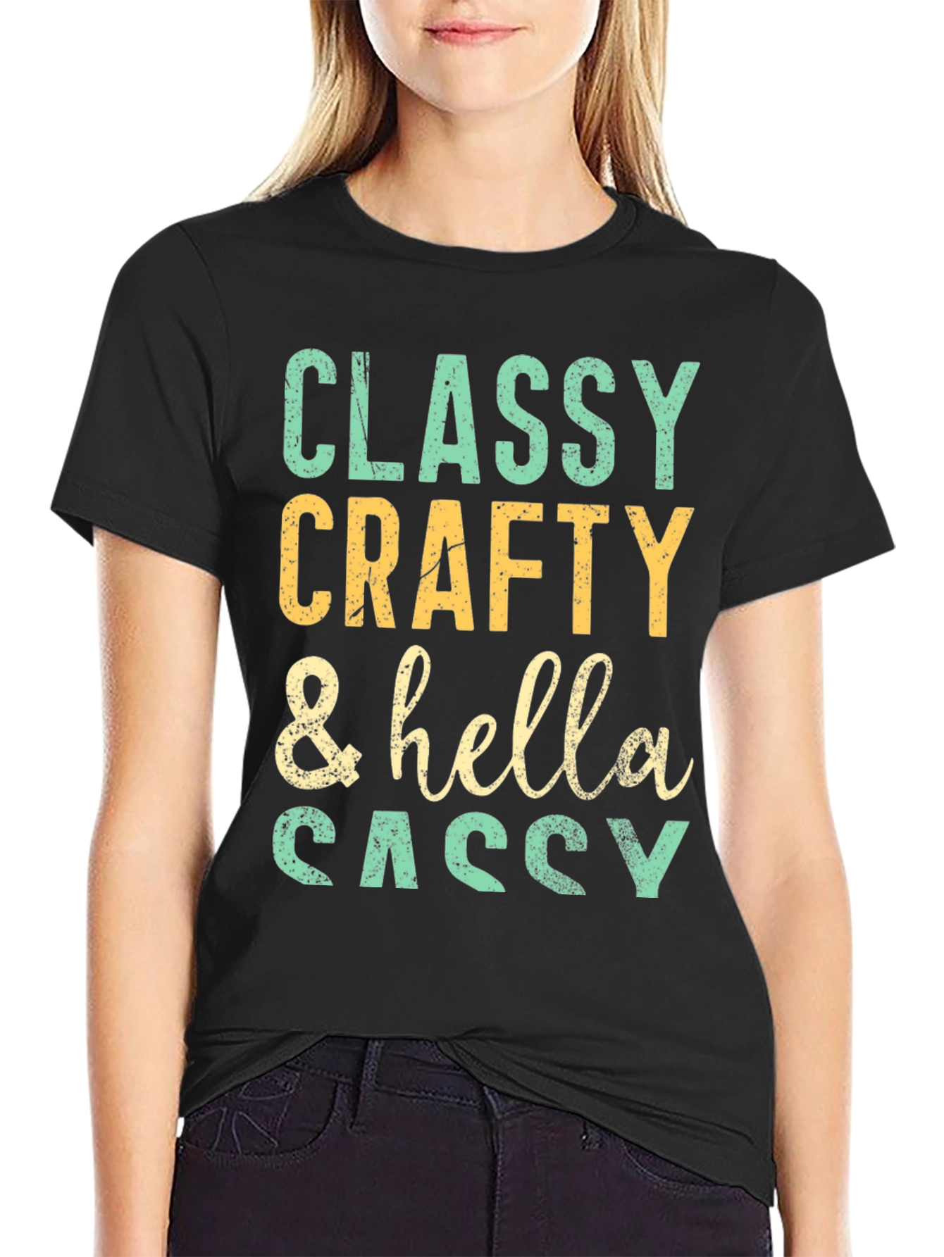 Classy Crafty & Hella Sassy Graphic Tee