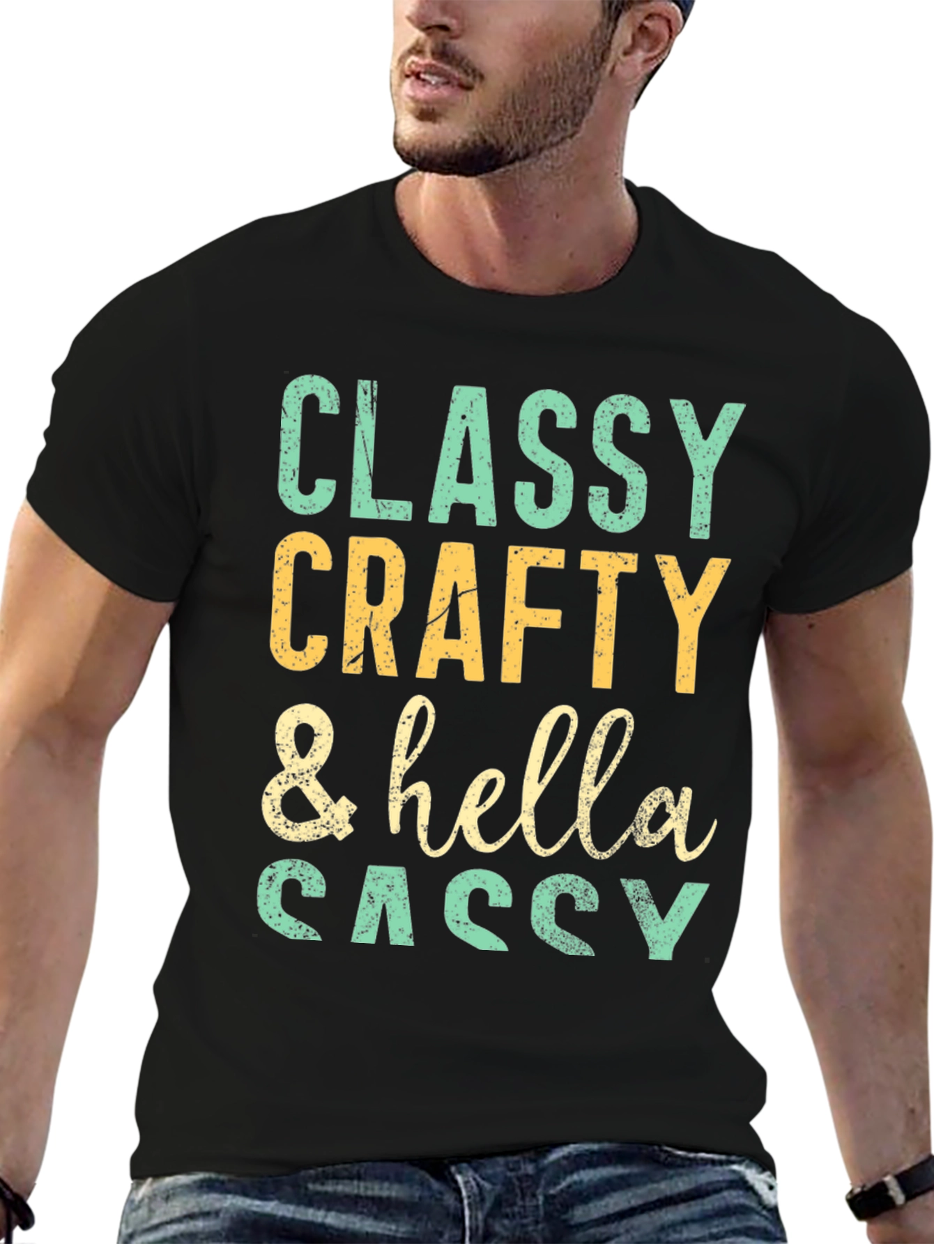 Classy Crafty & Hella Sassy Graphic Tee