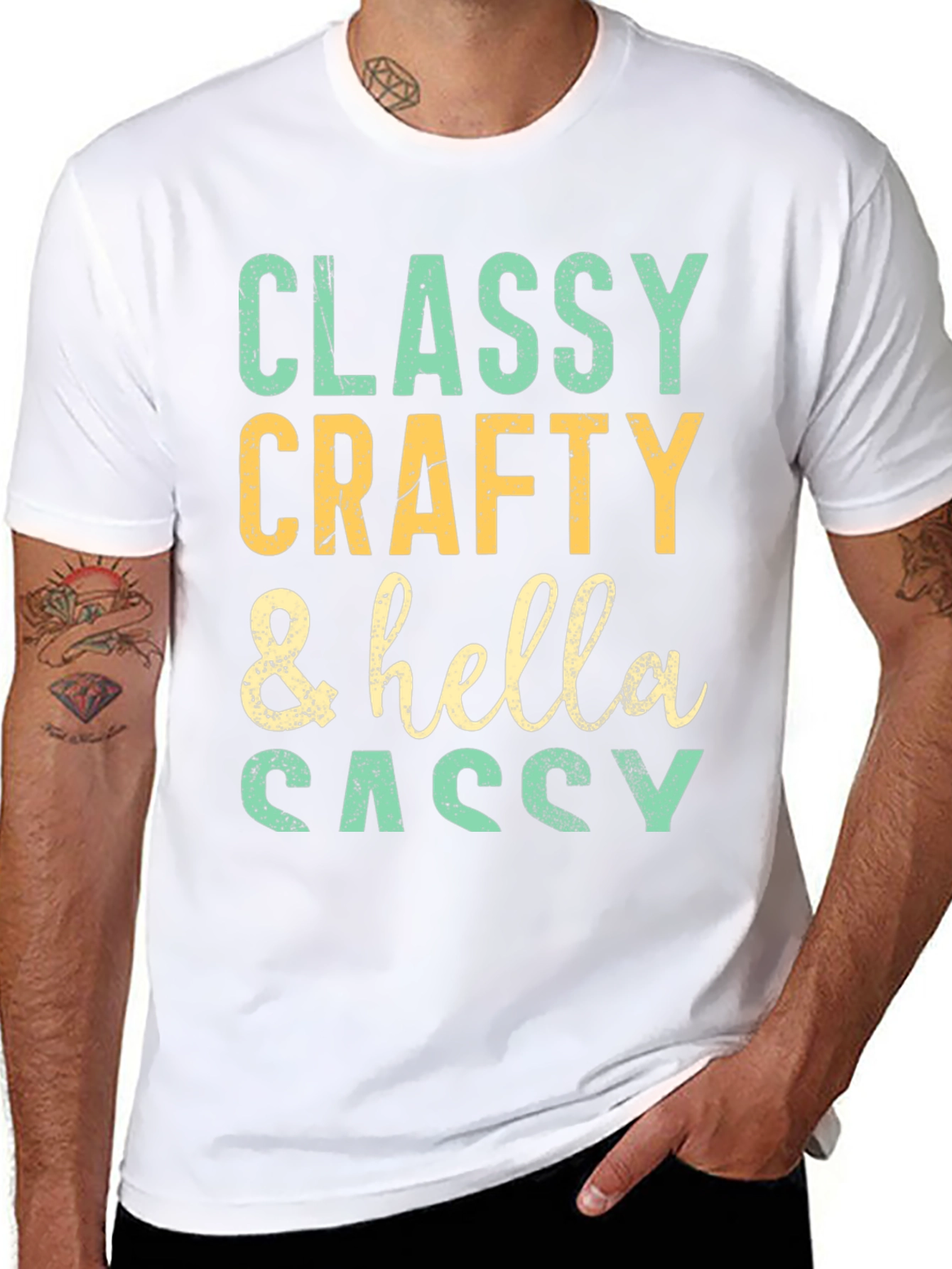 Classy Crafty & Hella Sassy Graphic Tee