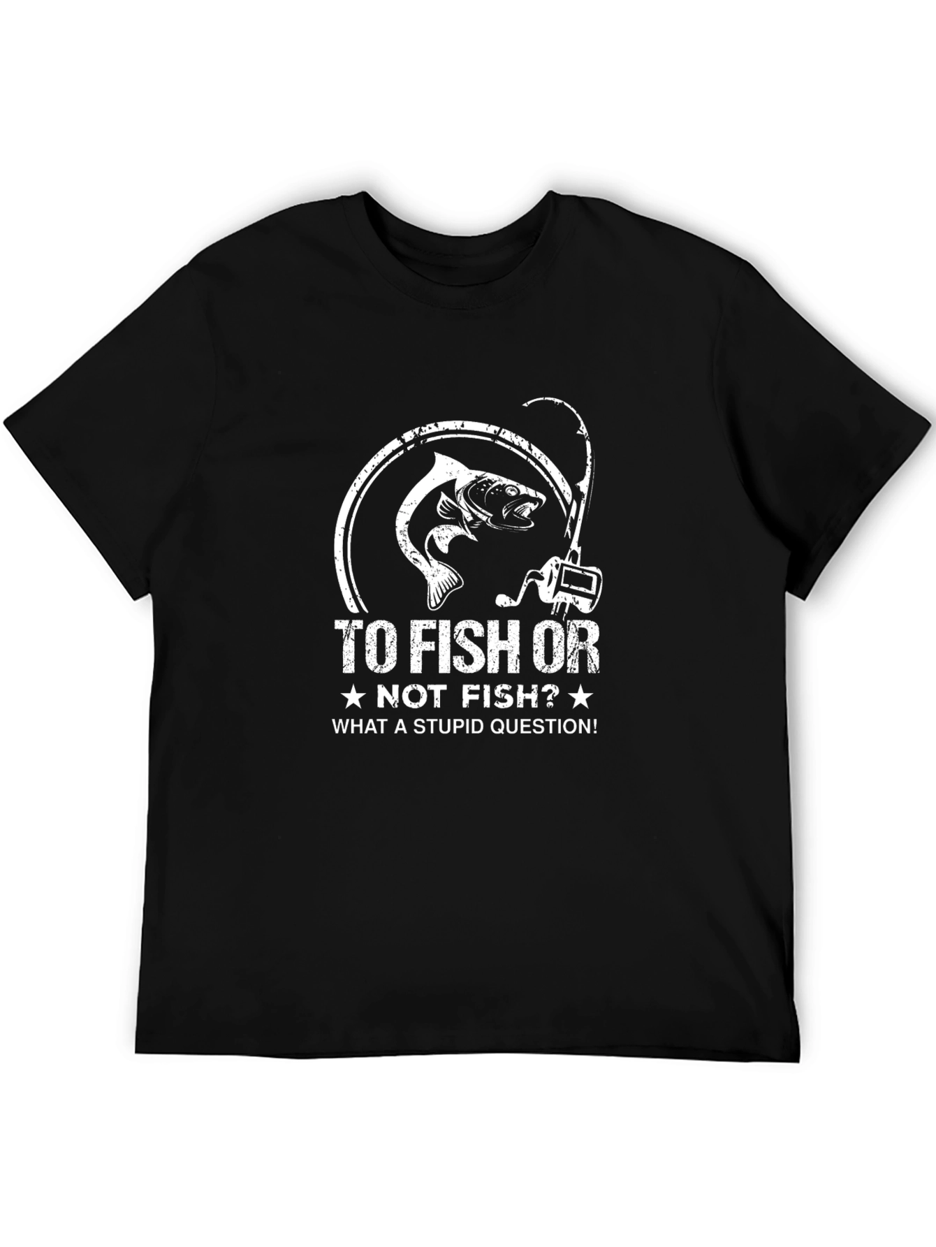 To Fish or Not? Funny Fishing T-Shirt