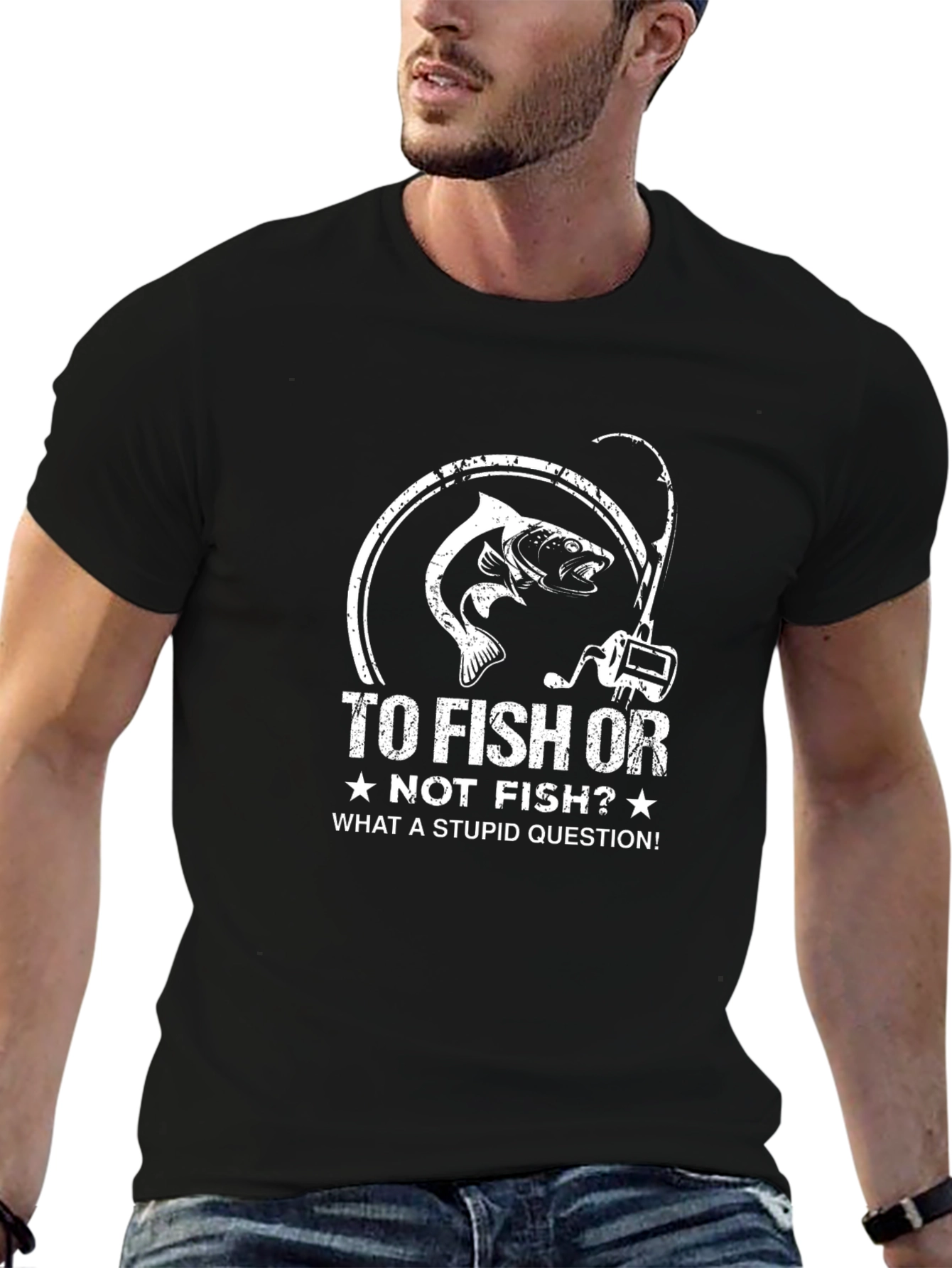 To Fish or Not? Funny Fishing T-Shirt
