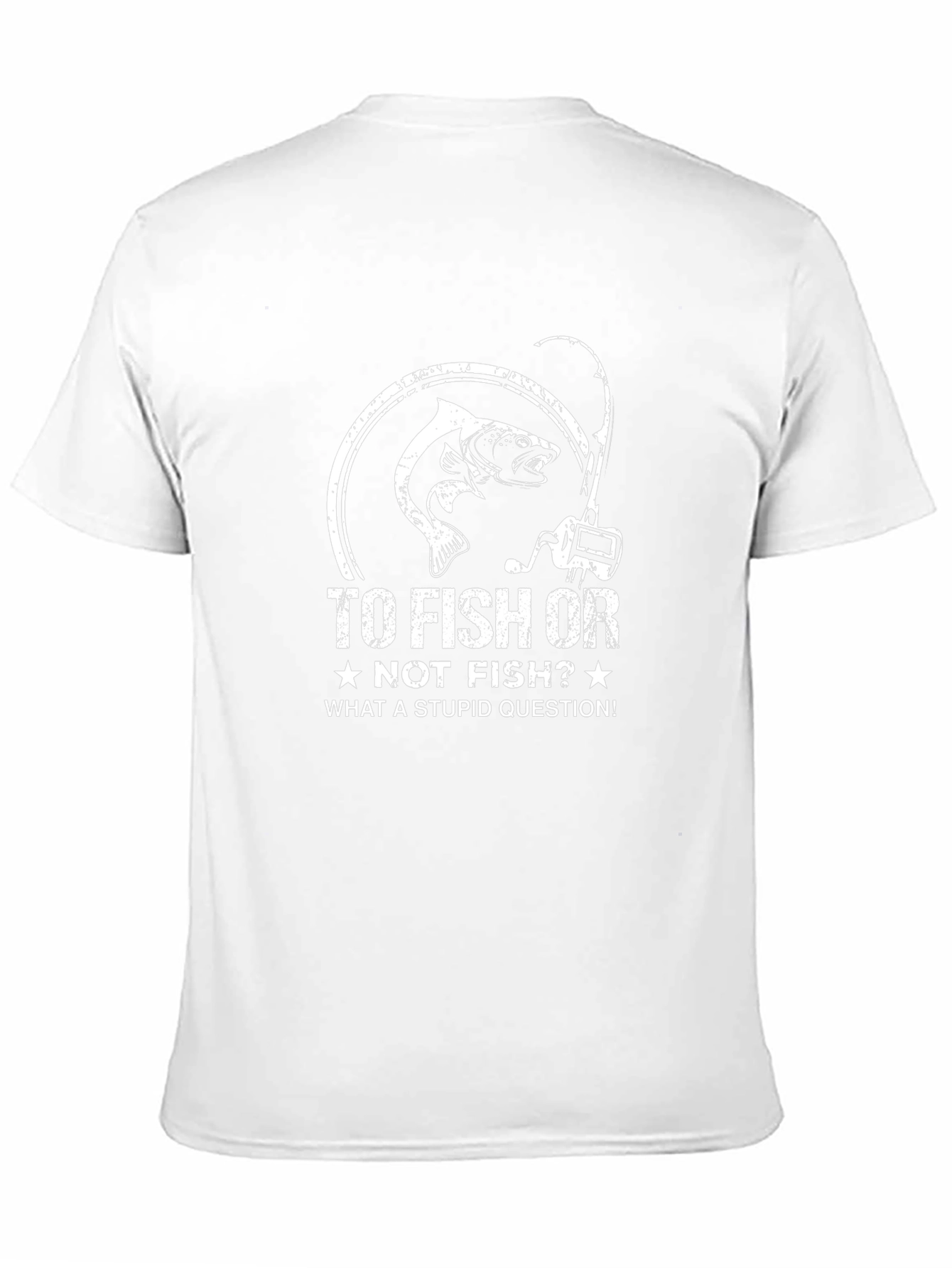 To Fish or Not? Funny Fishing T-Shirt