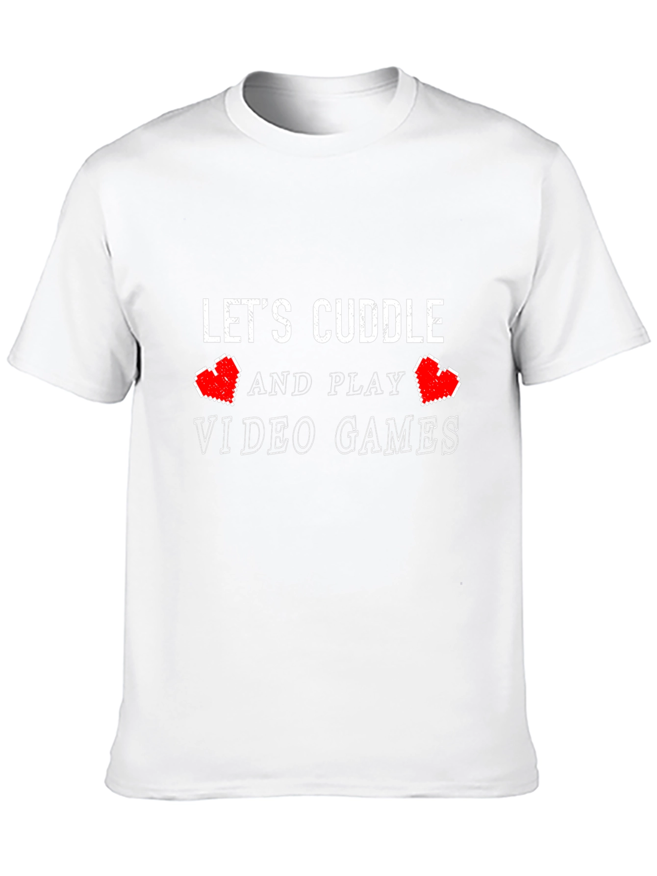 Lets Cuddle & Play Video Games T-Shirt