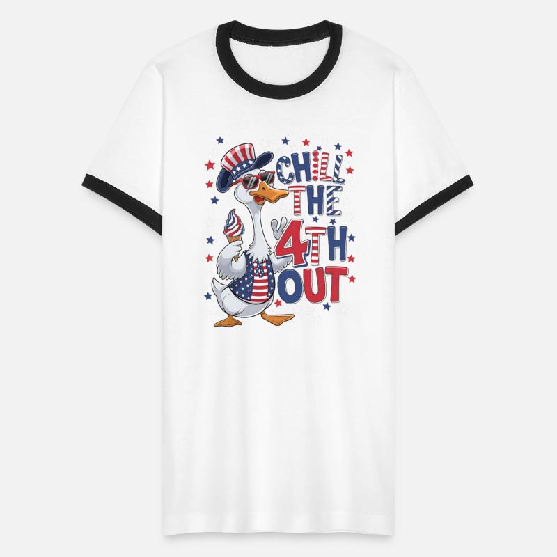 4th of July Patriotic Goose