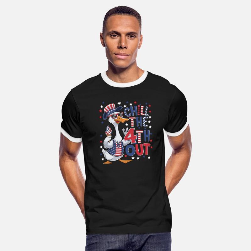 4th of July Patriotic Goose