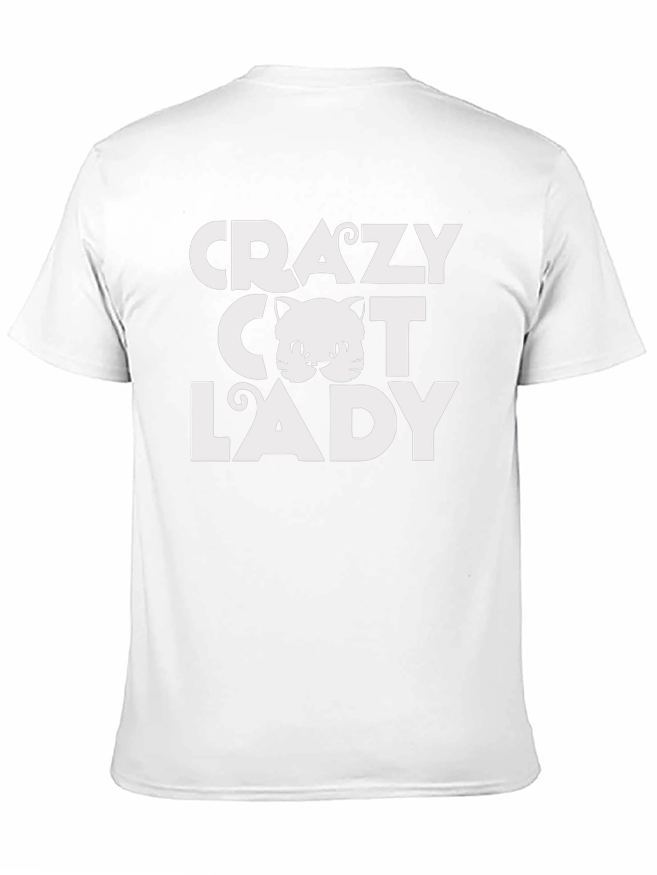 Crazy Cat Lady Graphic Tee - Novelty T-Shirt