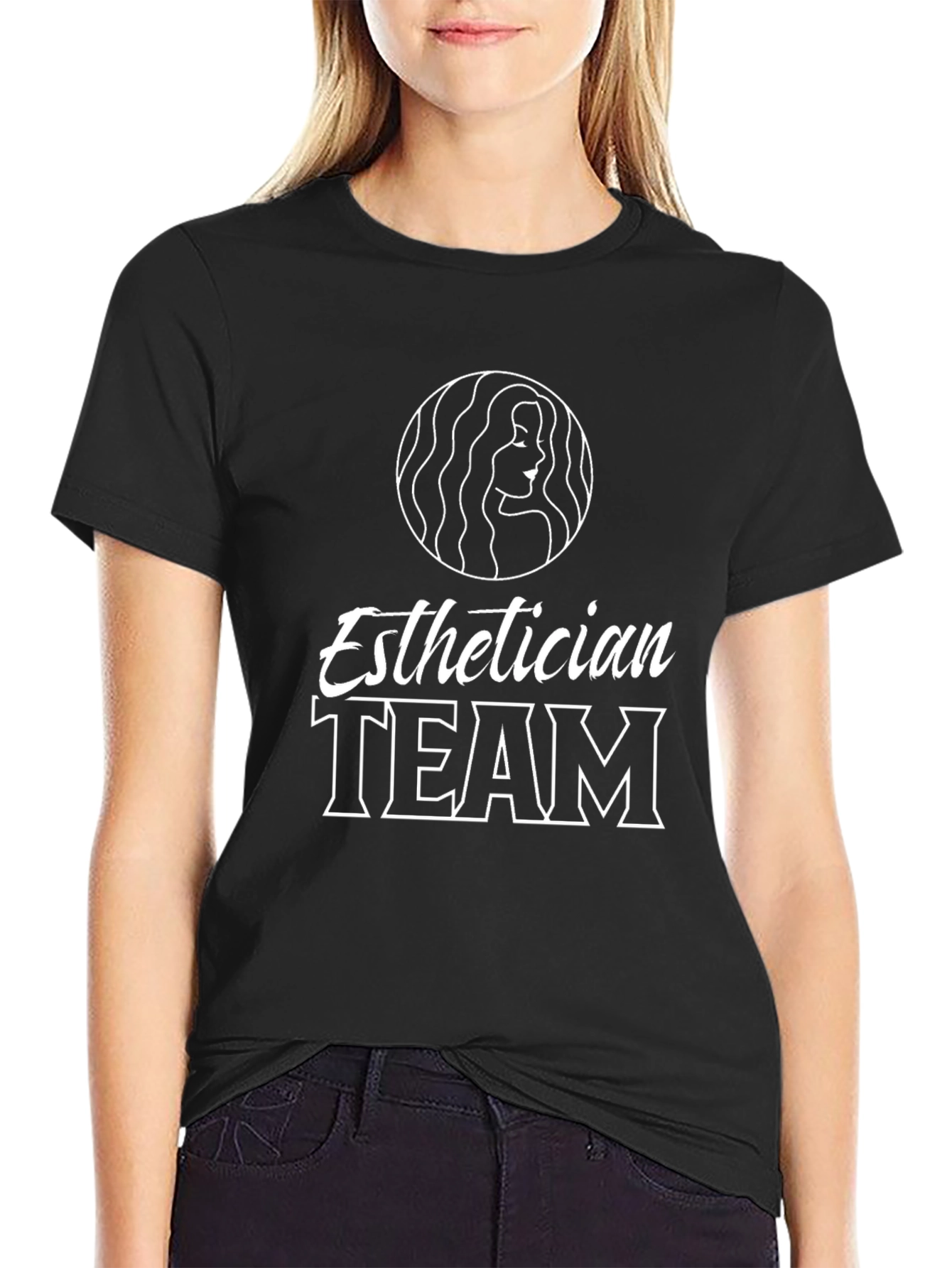Esthetician Team Black T-Shirt