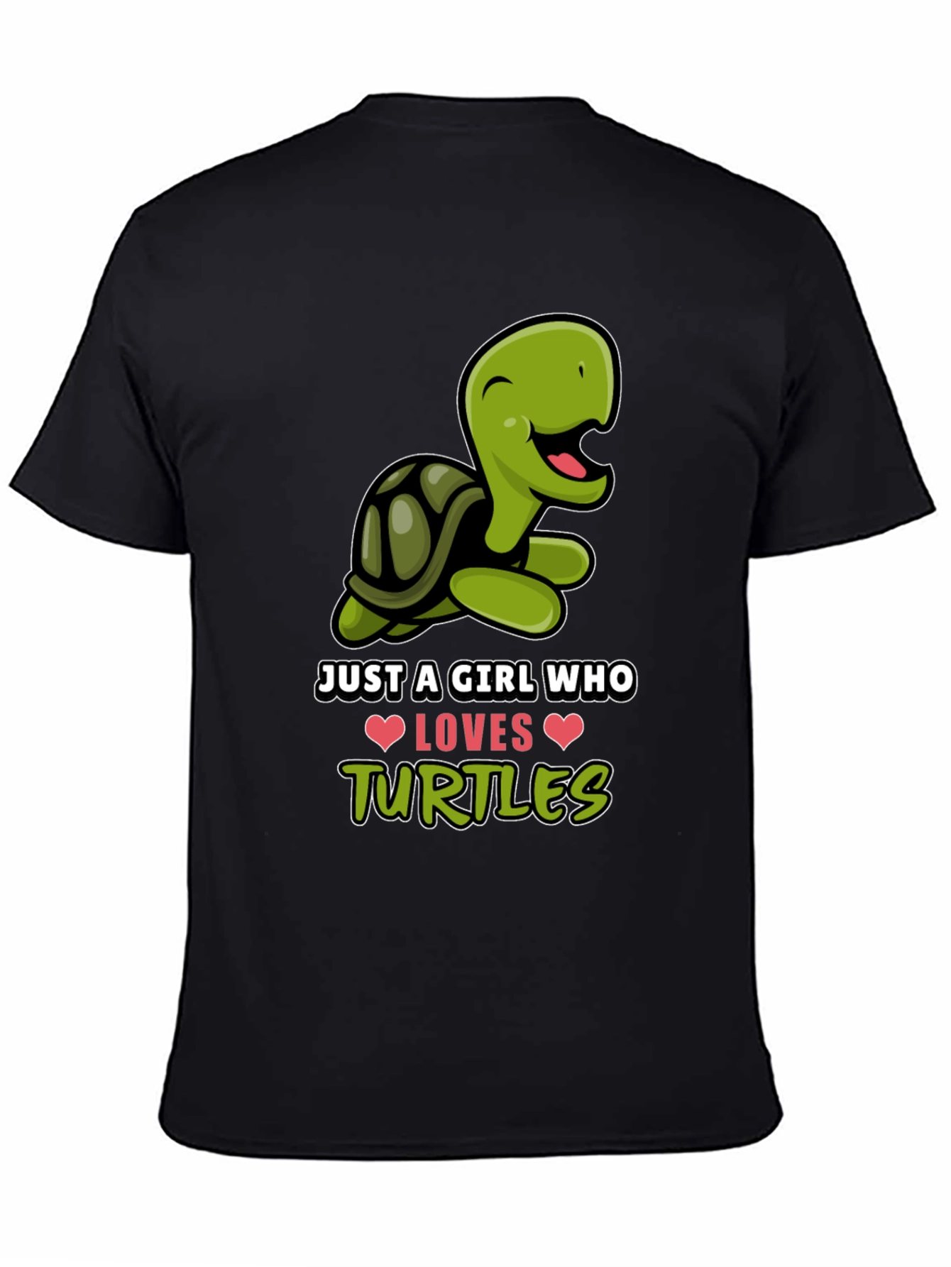 Cute Turtle Lover Graphic Tee
