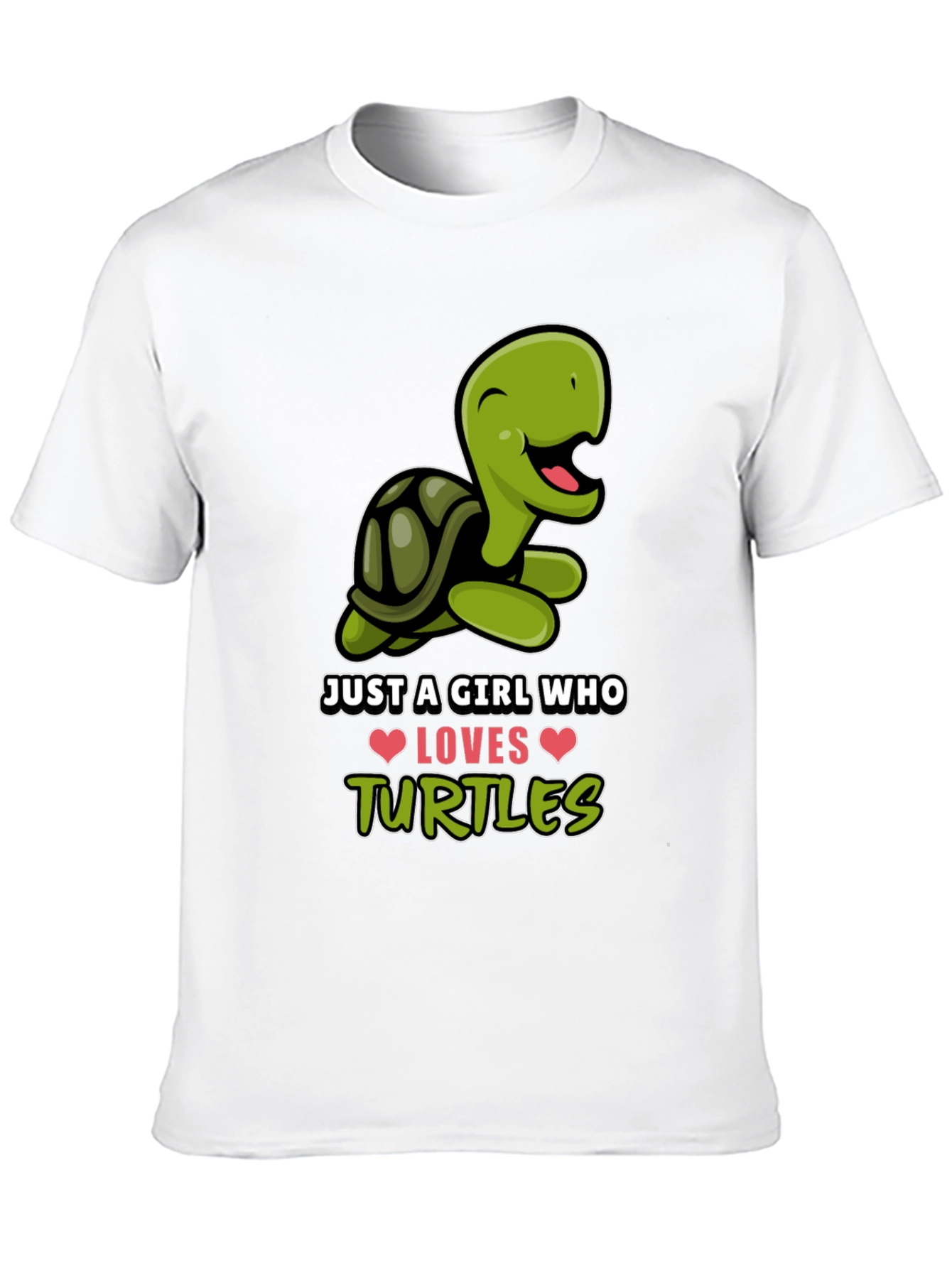 Cute Turtle Lover Graphic Tee