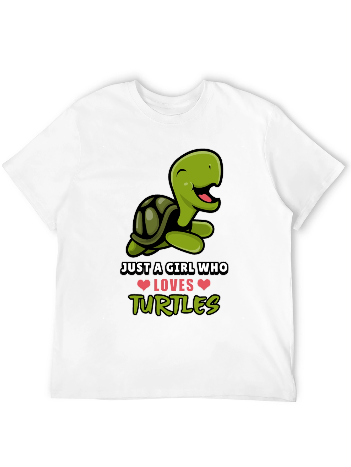Cute Turtle Lover Graphic Tee