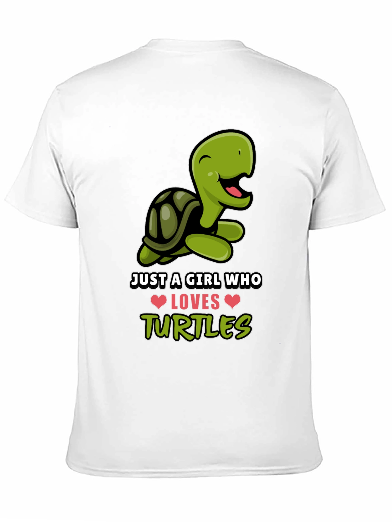 Cute Turtle Lover Graphic Tee