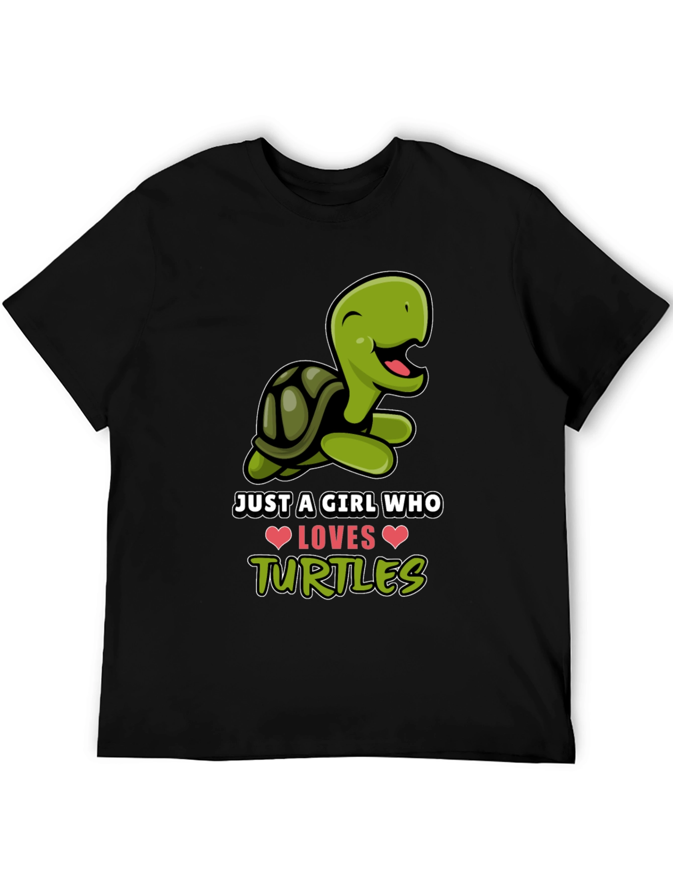 Cute Turtle Lover Graphic Tee