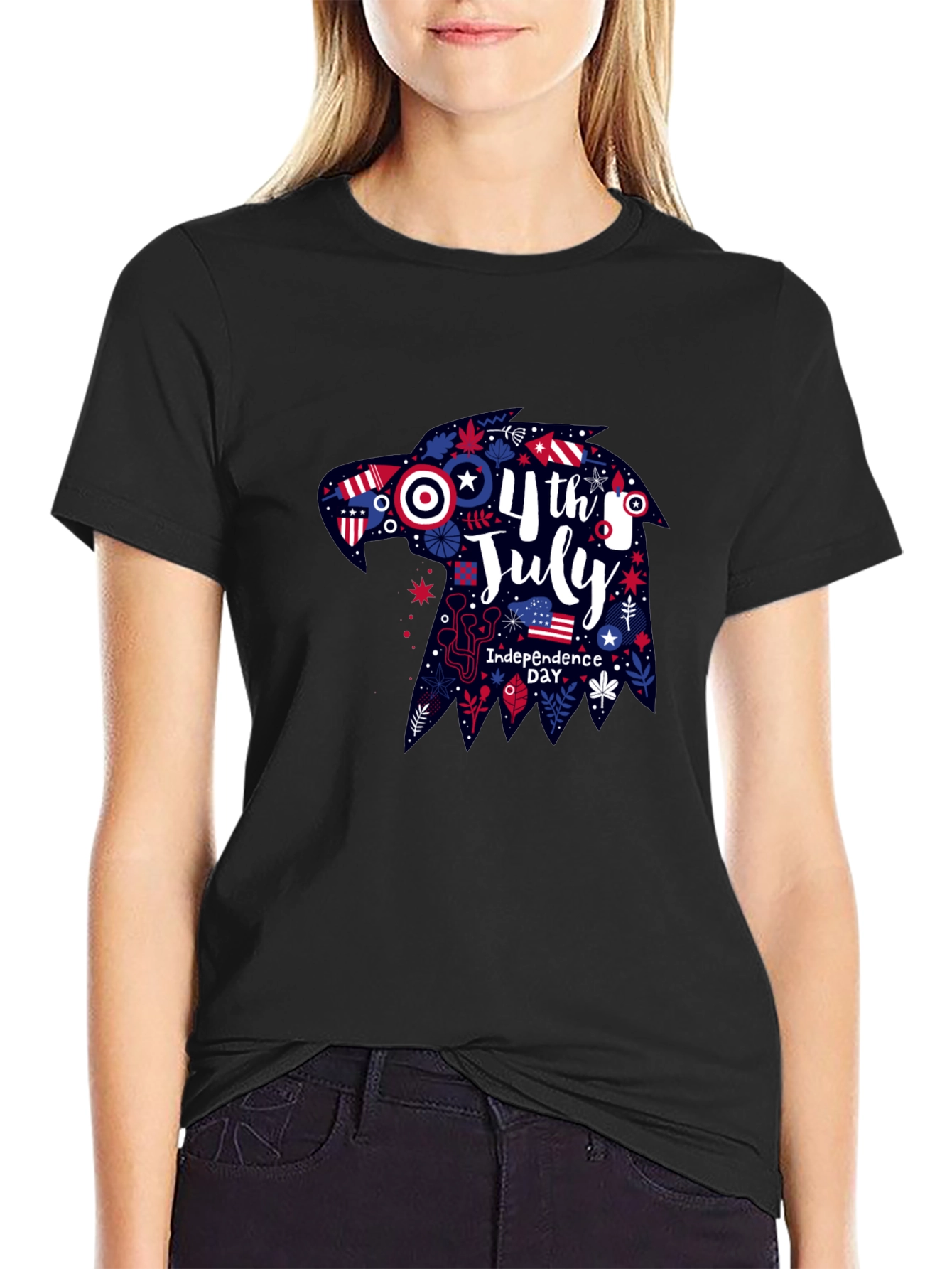 Patriotic 4th of July Eagle T-Shirt