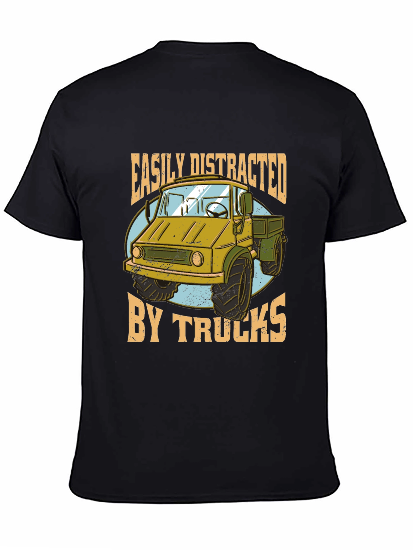 Easily Distracted by Trucks Graphic Tee