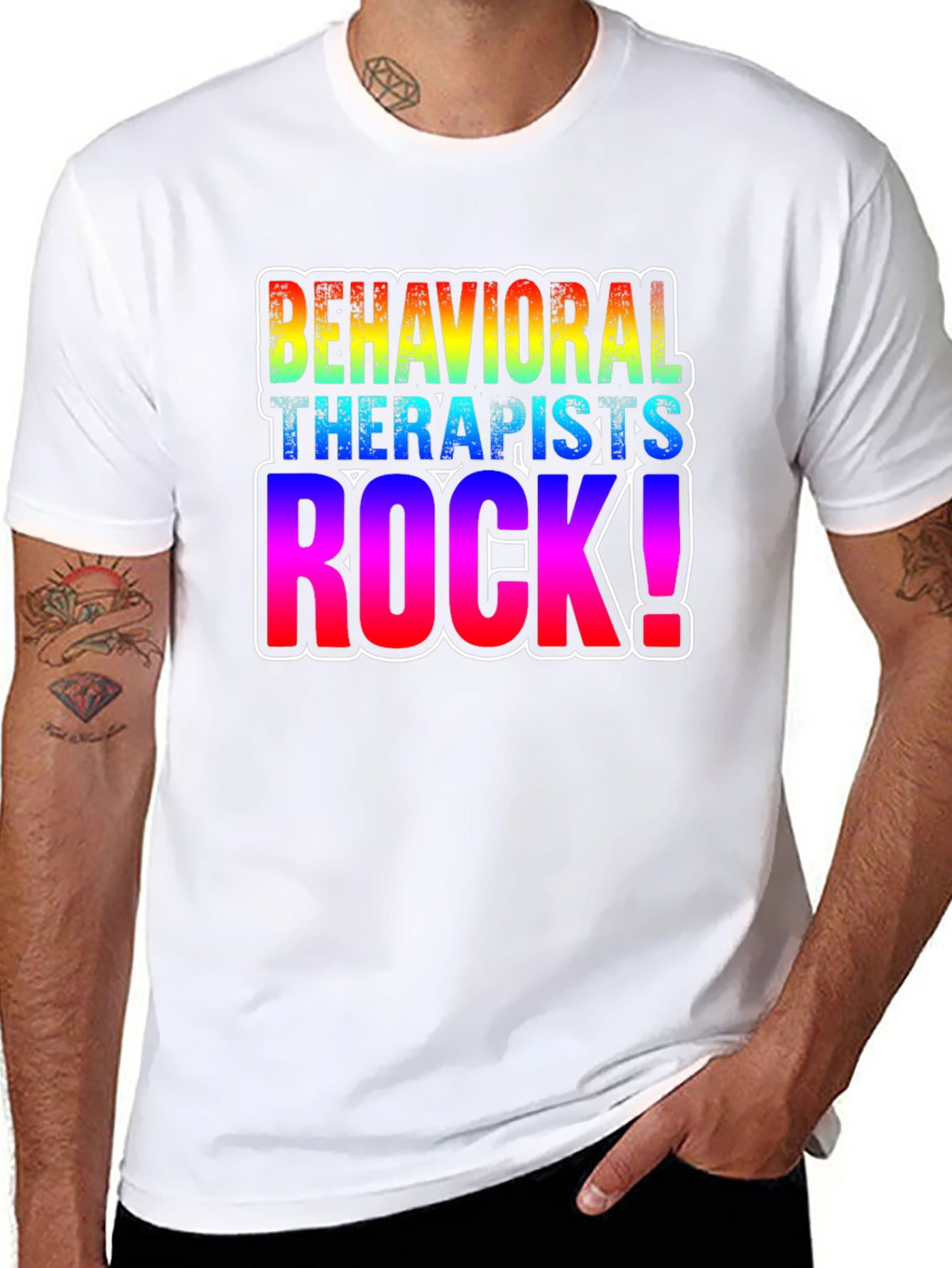 Behavioral Therapists Rock! Graphic Tee
