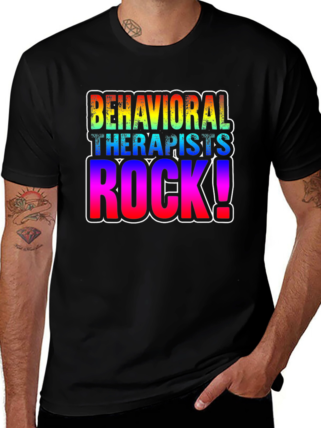 Behavioral Therapists Rock! Graphic Tee