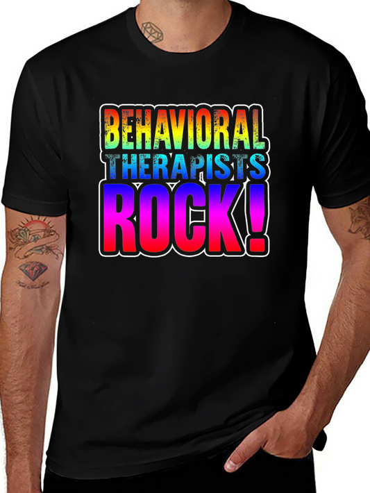 Behavioral Therapists Rock! Graphic Tee