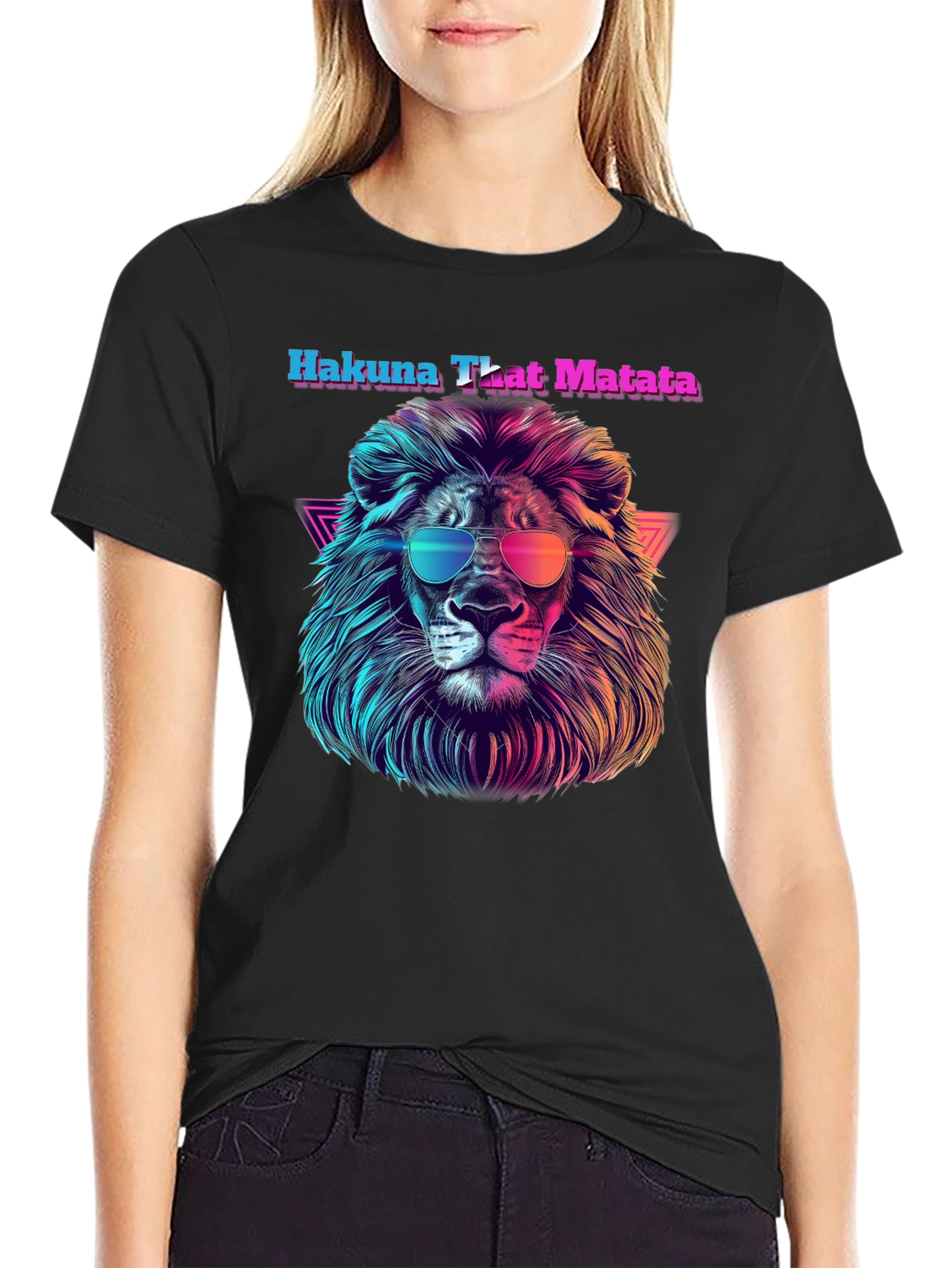 Hakuna That Matata Lion Graphic Tee