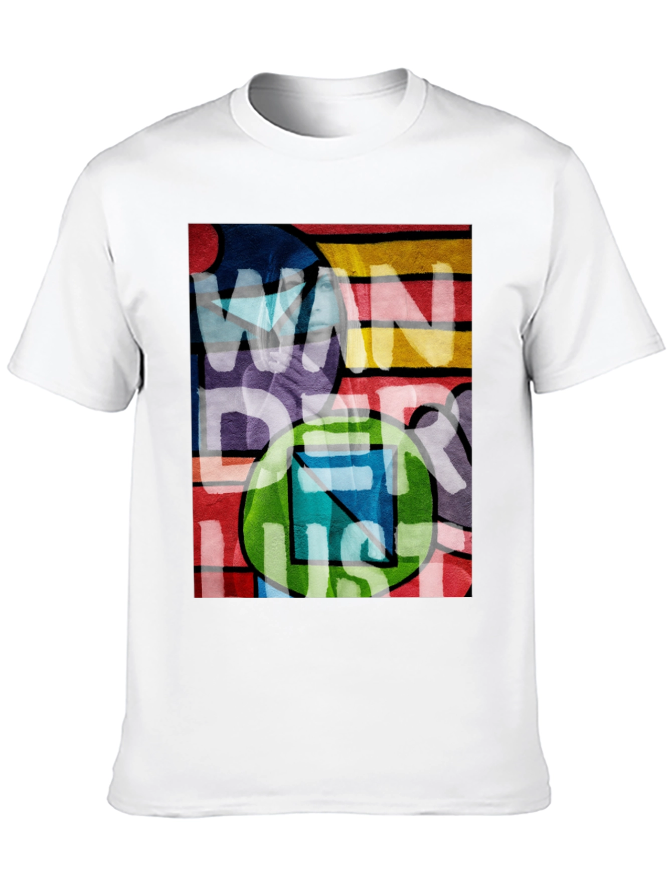 Wanderlust Graphic Tee - Black Cotton Blend
