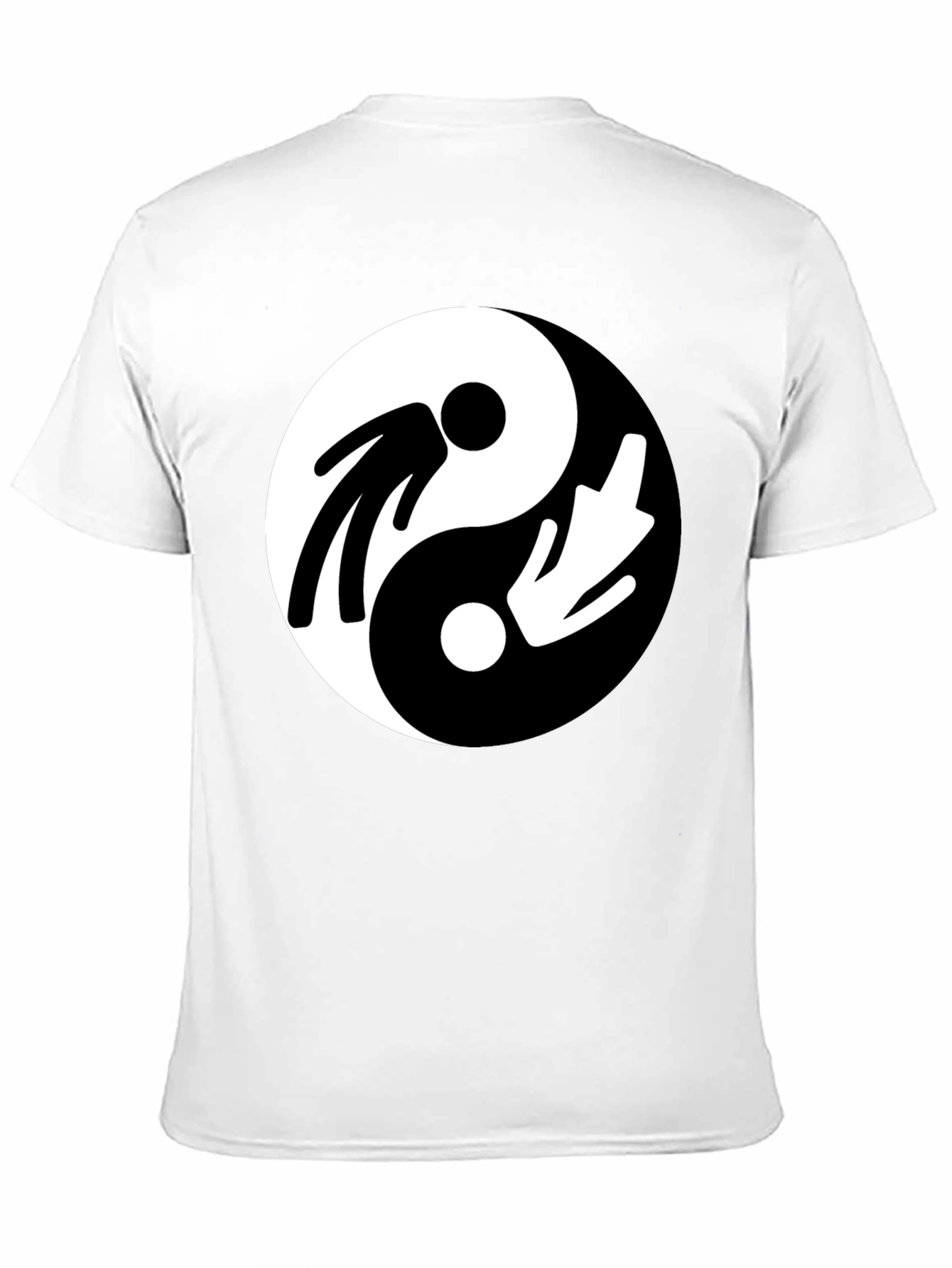 Yin Yang Mens Graphic T-Shirt - Balance