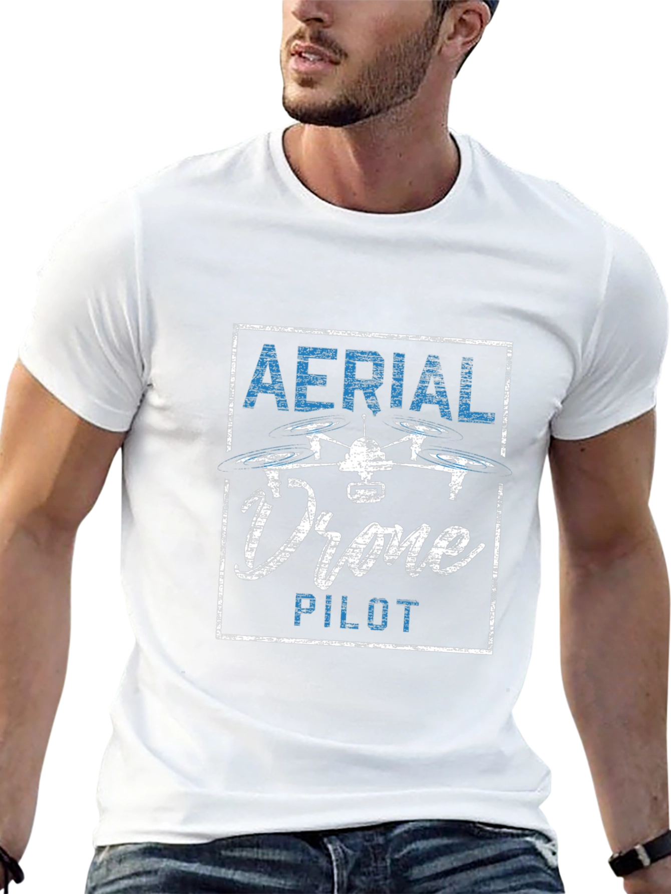 Aerial Drone Pilot T-Shirt - Unique Design