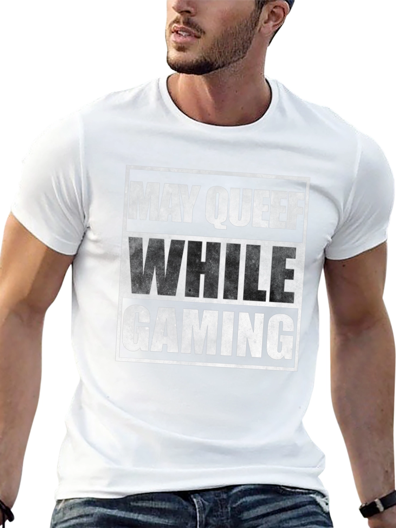 May Queef While Gaming T-Shirt