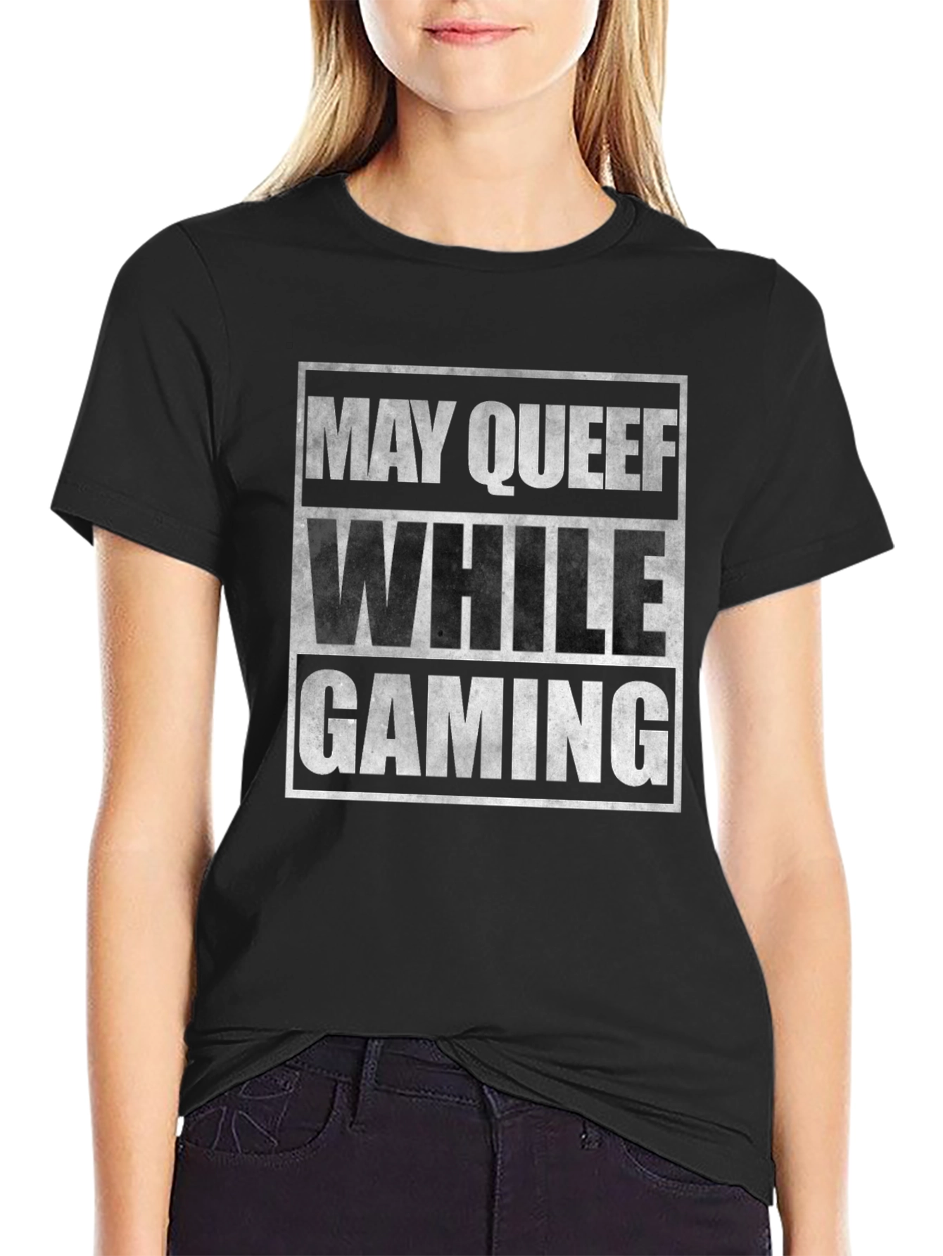 May Queef While Gaming T-Shirt