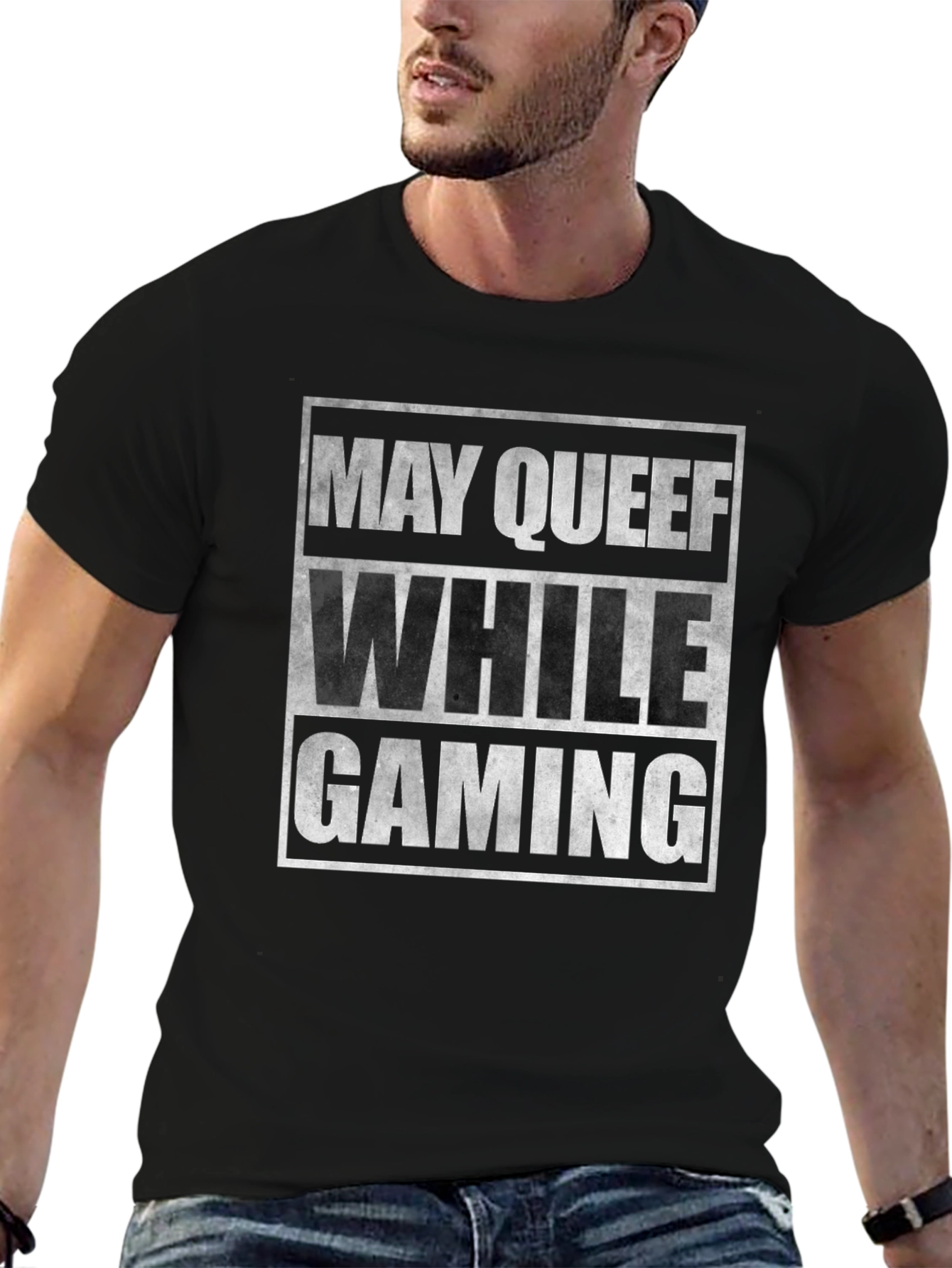 May Queef While Gaming T-Shirt