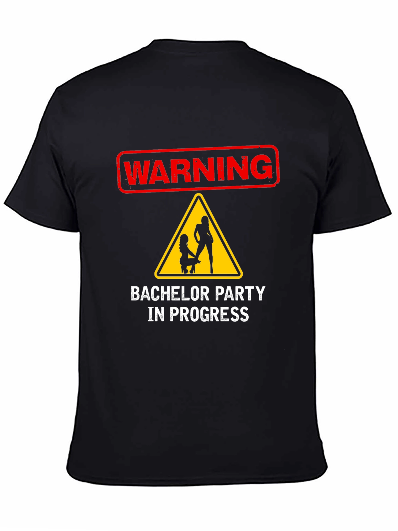Warning: Bachelor Party in Progress T-Shirt