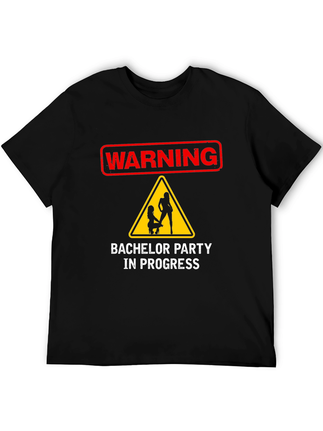 Warning: Bachelor Party in Progress T-Shirt