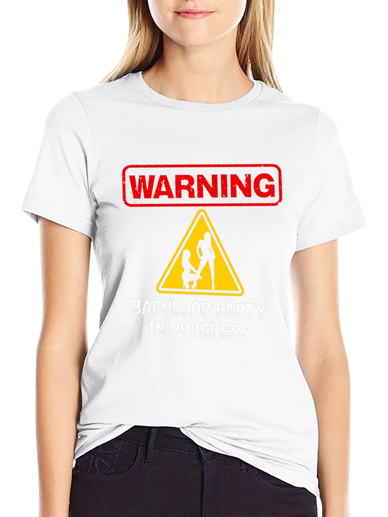Warning: Bachelor Party in Progress T-Shirt