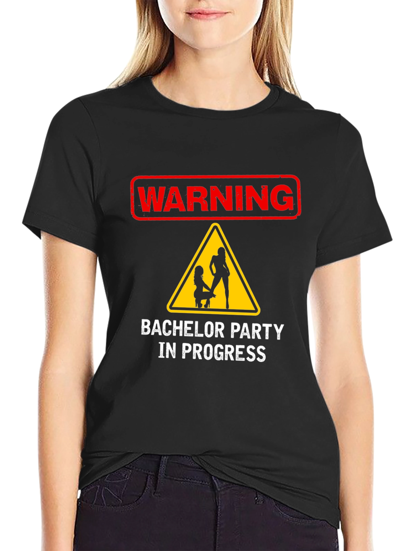 Warning: Bachelor Party in Progress T-Shirt