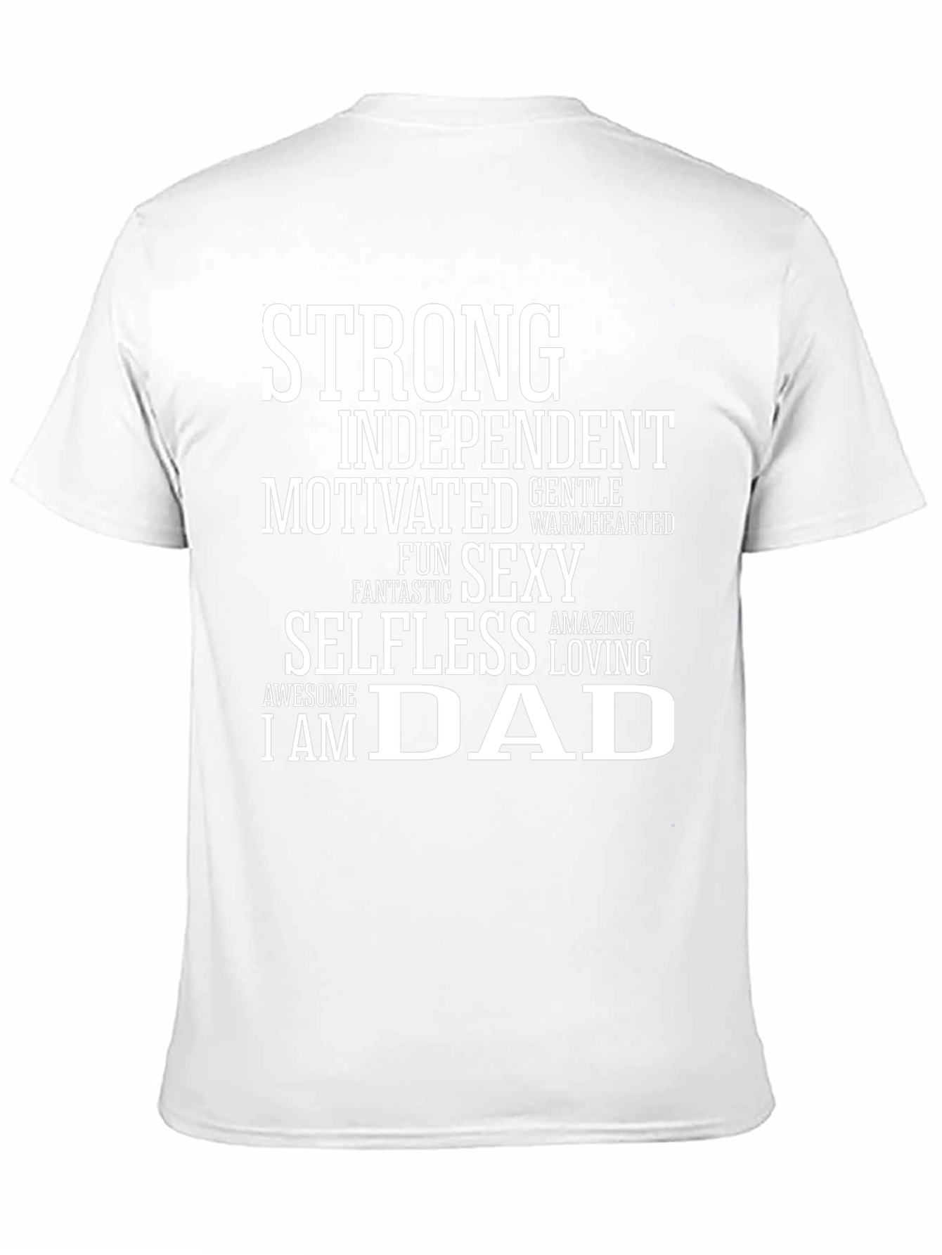 Strong Dad Graphic Tee - Mens Black T-Shirt