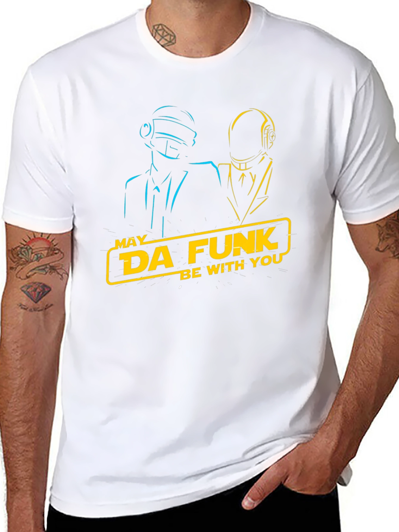 May Da Funk Be With You Graphic T-Shirt
