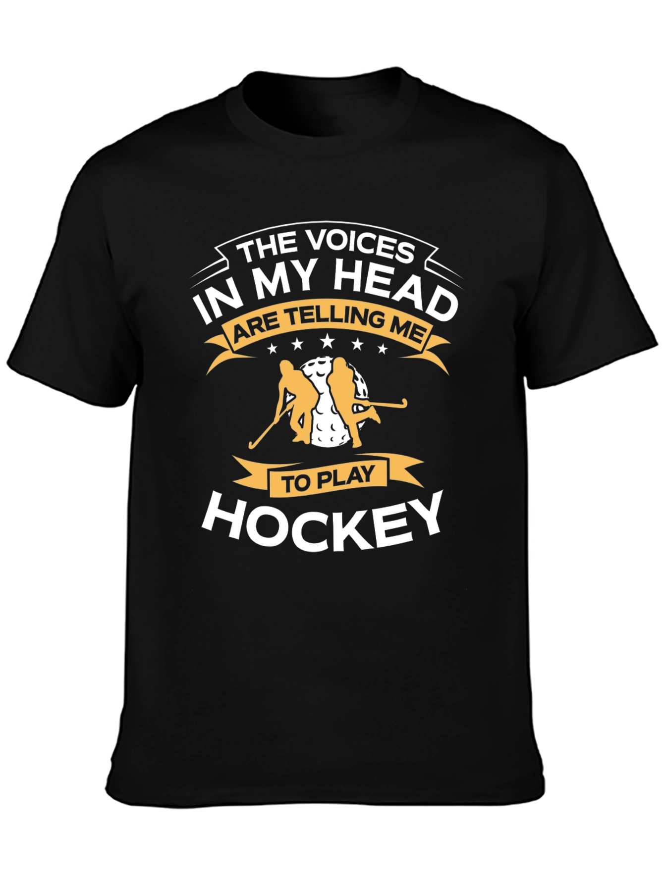 Voices in My Head Hockey T-Shirt