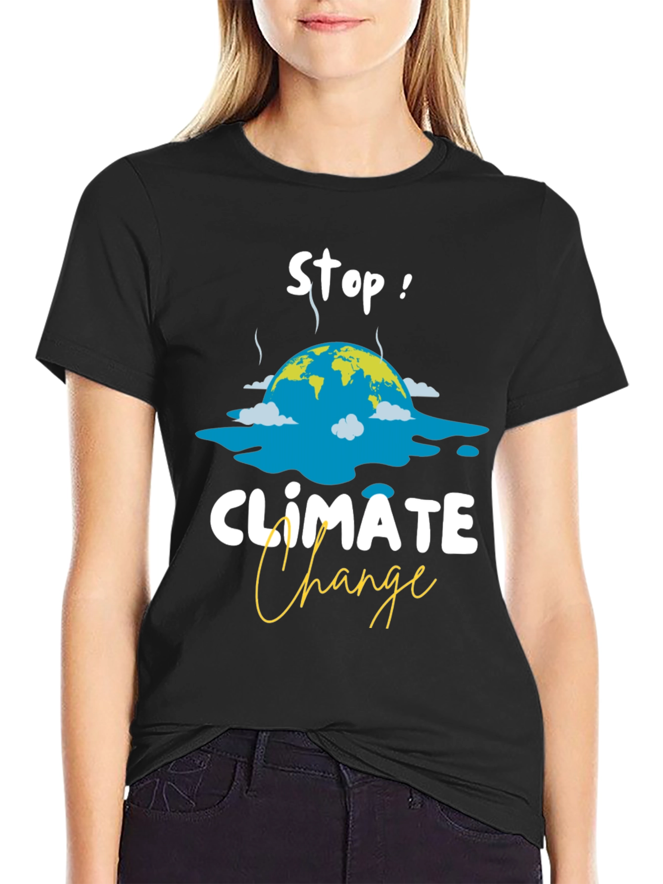 Stop Climate Change Graphic Tee