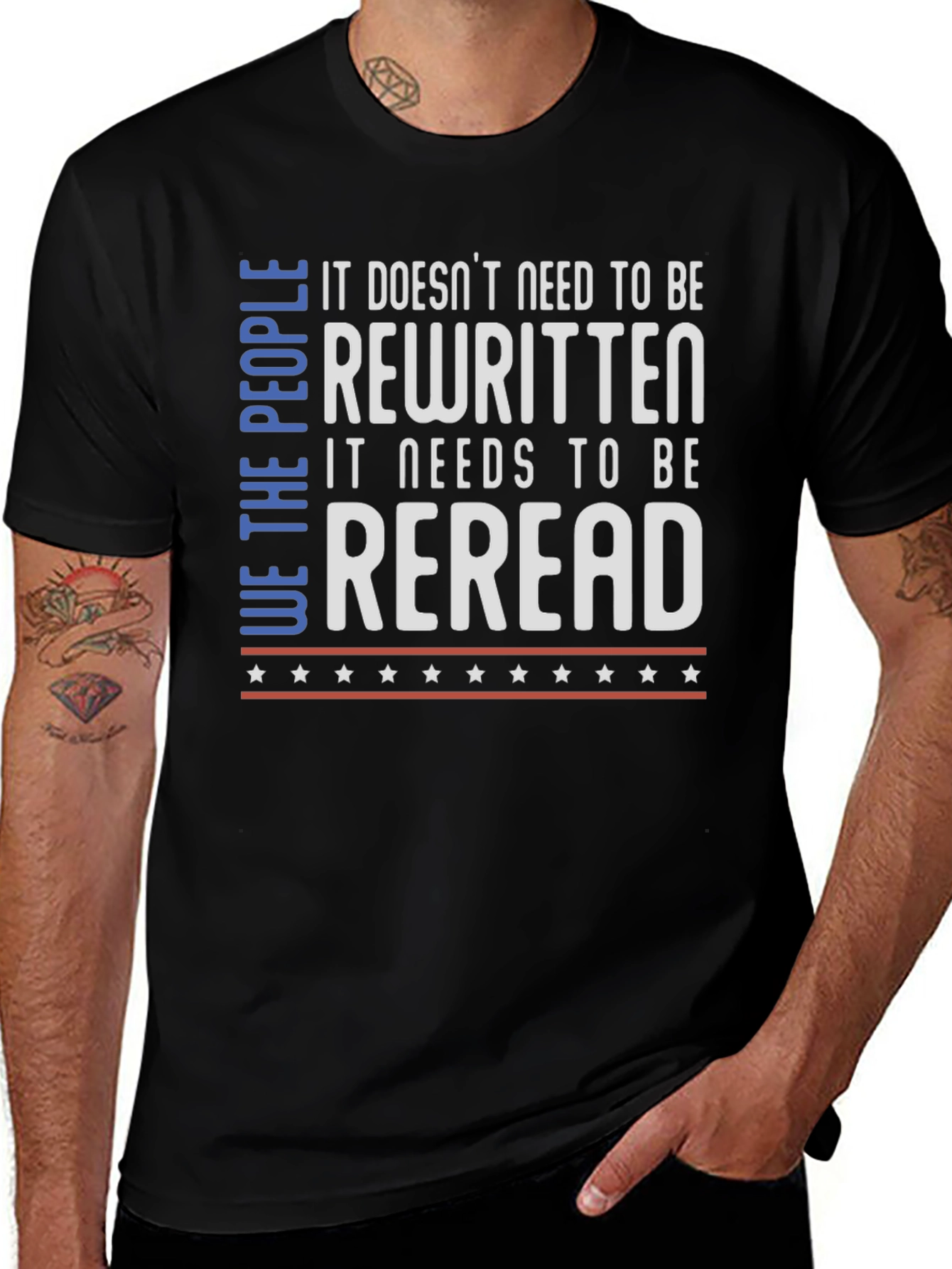 Rewritten Reread Graphic Tee