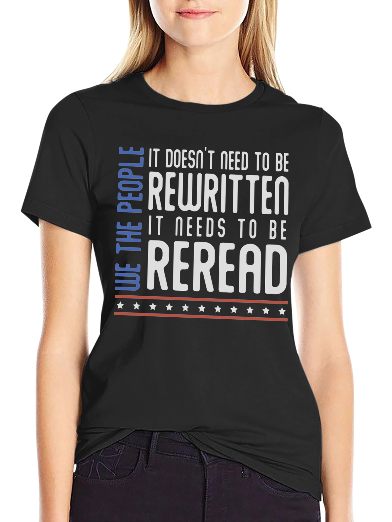 Rewritten Reread Graphic Tee