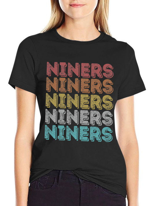 Niners Retro T-Shirt - Vintage Style Fan Apparel