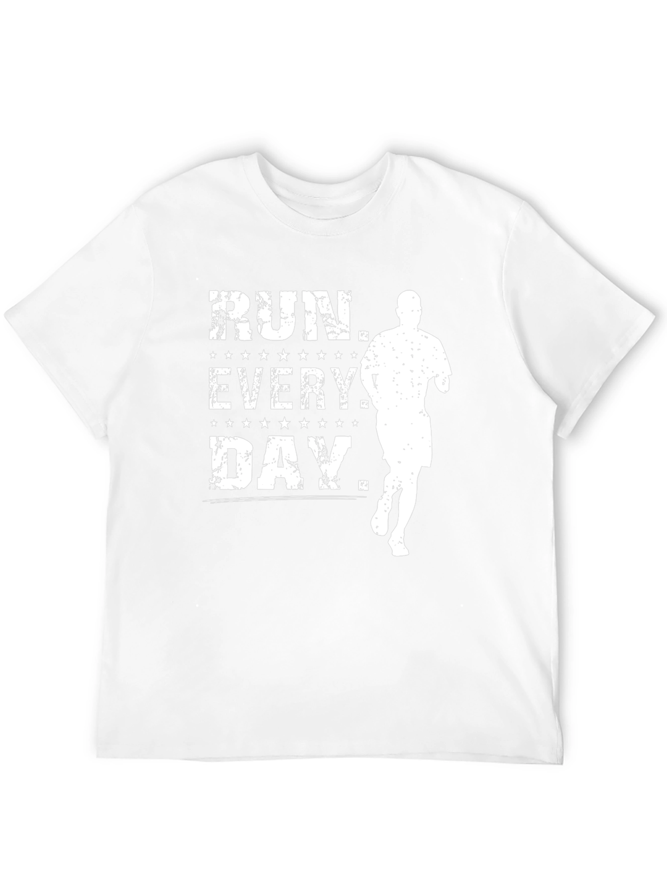 Run Every Day Graphic Tee - Fitness Motivation Shirt